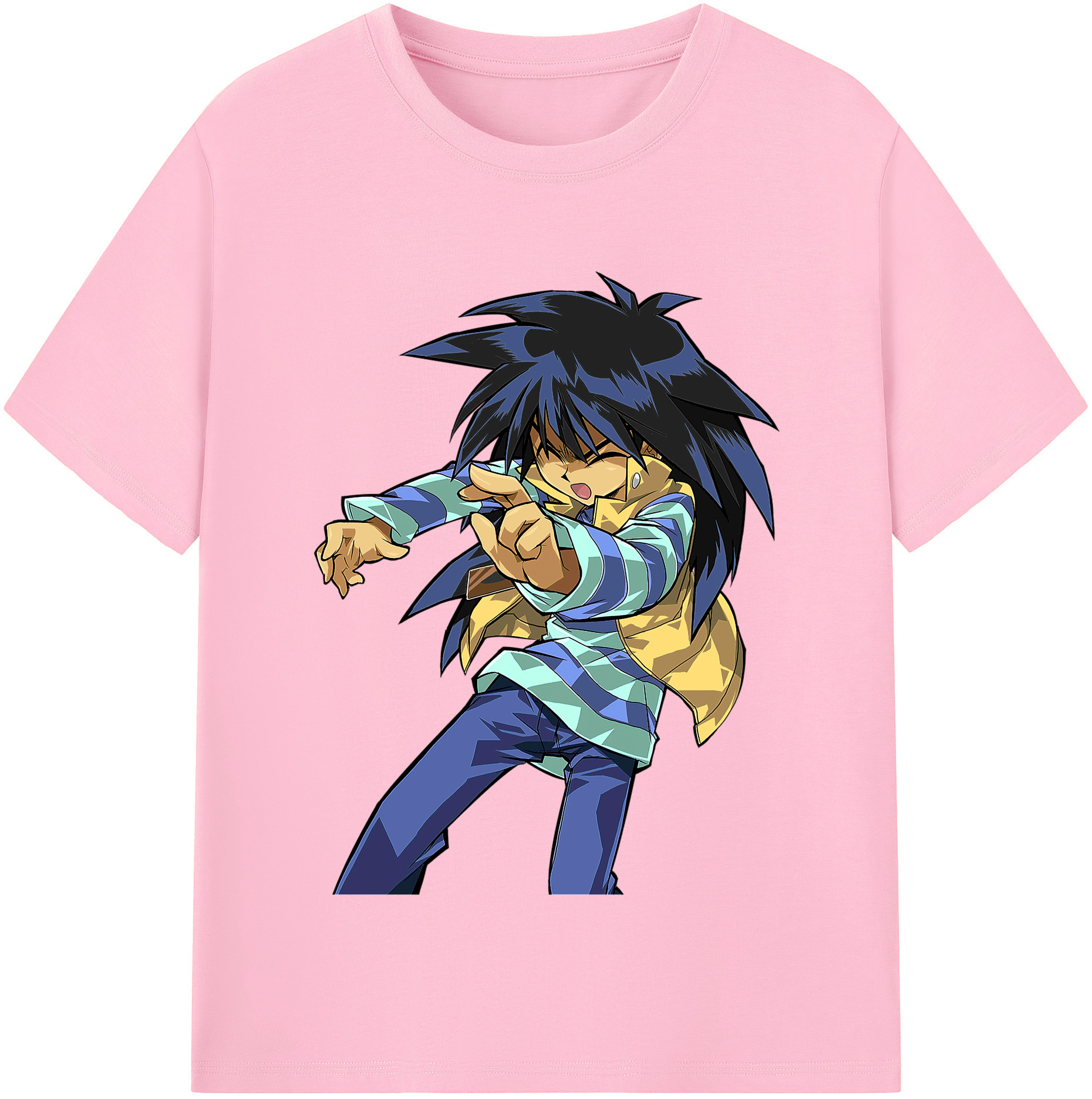 （画像用） 遊☆戯☆王 Yu-Gi-Oh! 綿100％半袖Tシャツ（フロントプリント）