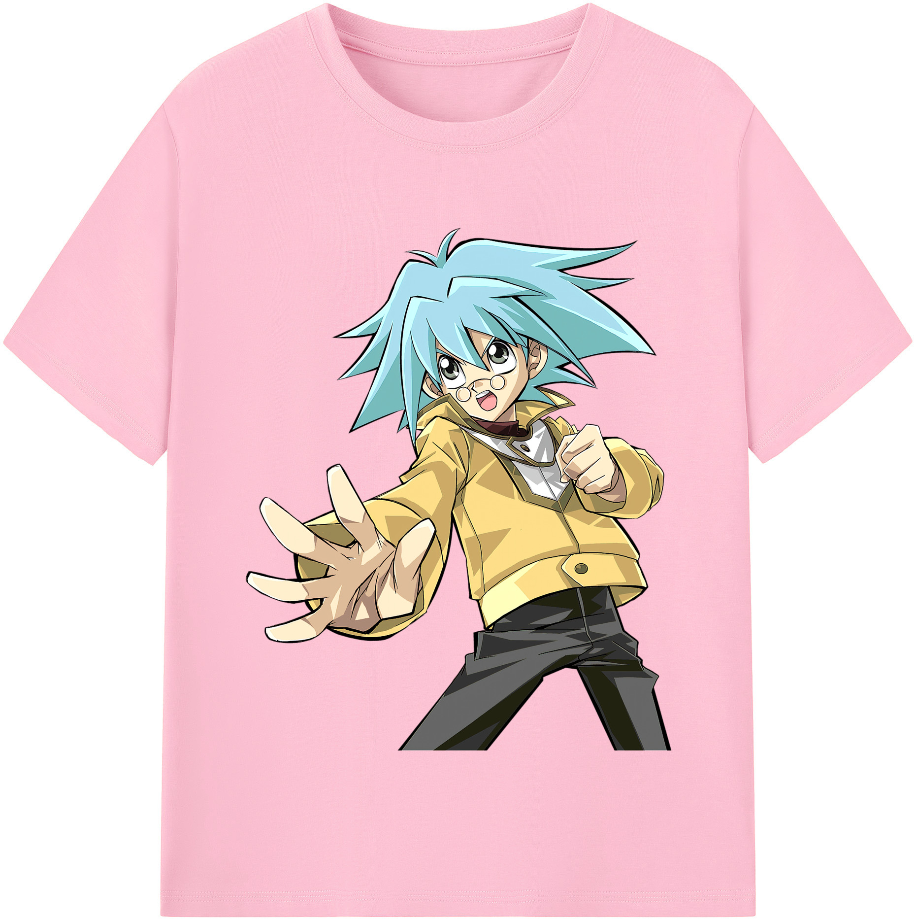 （画像用） 遊☆戯☆王 Yu-Gi-Oh! 綿100％半袖Tシャツ（フロントプリント）