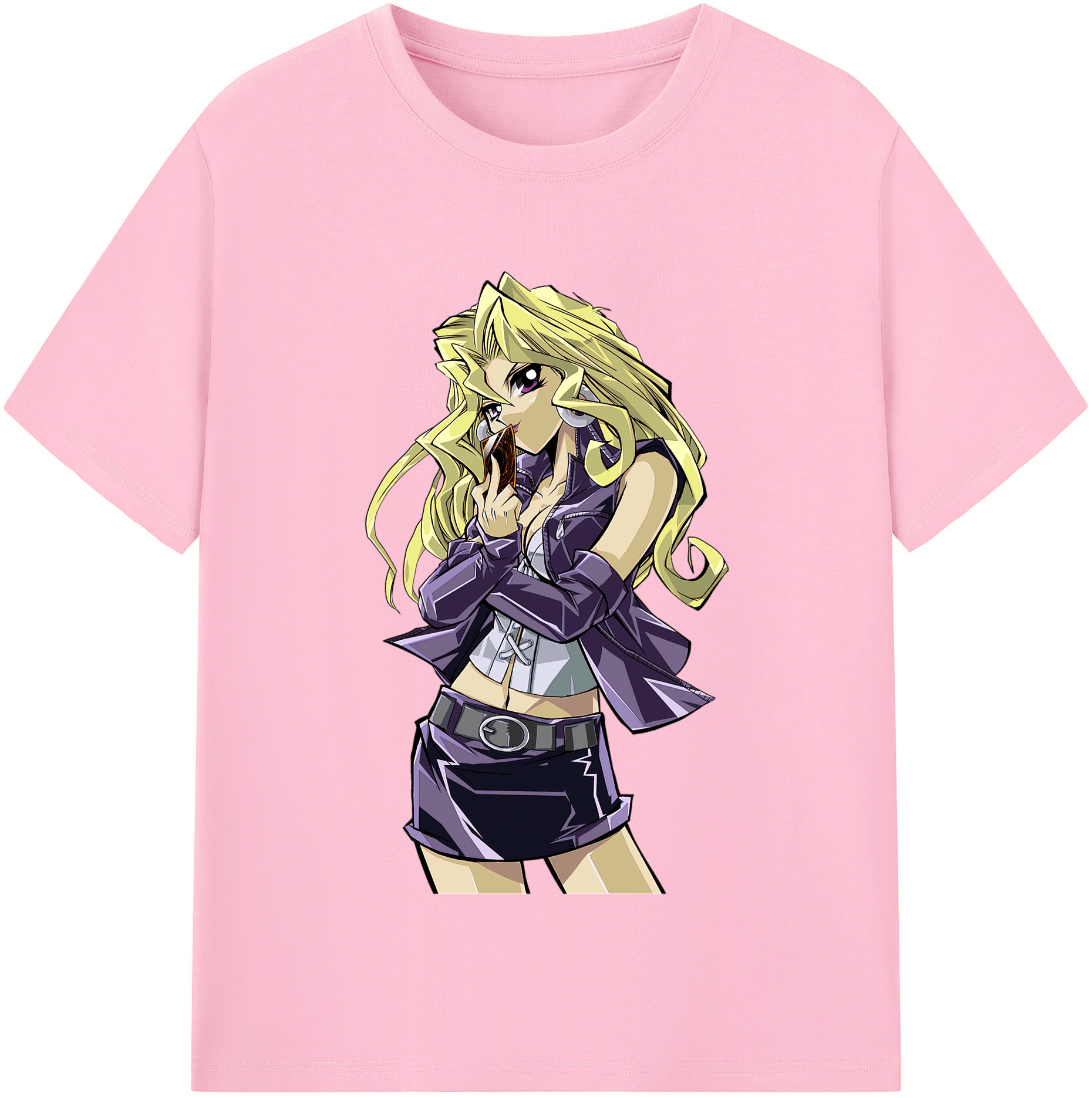 （画像用） 遊☆戯☆王 Yu-Gi-Oh! 綿100％半袖Tシャツ（フロントプリント）