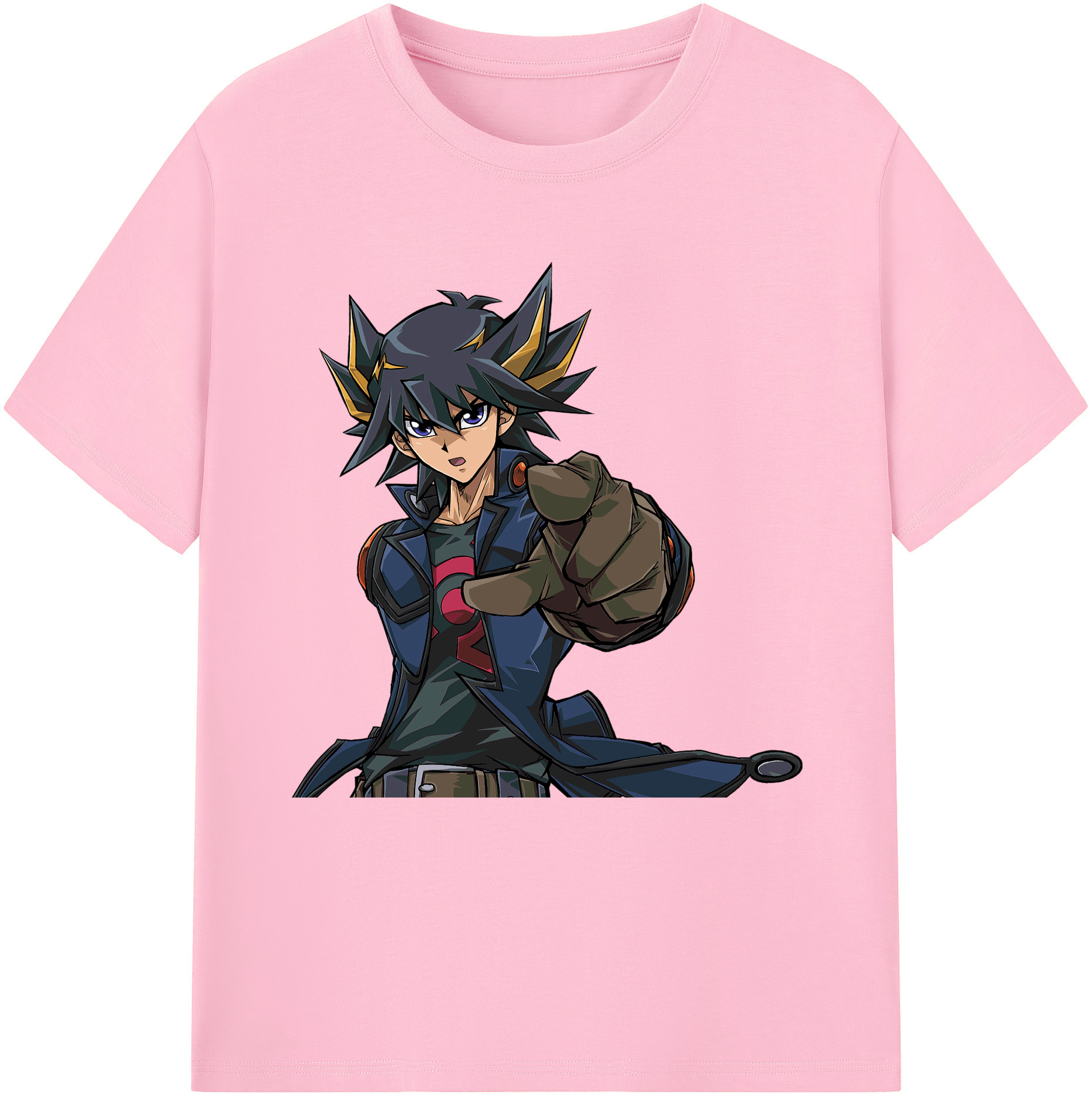 （画像用） 遊☆戯☆王 Yu-Gi-Oh! 綿100％半袖Tシャツ（フロントプリント）