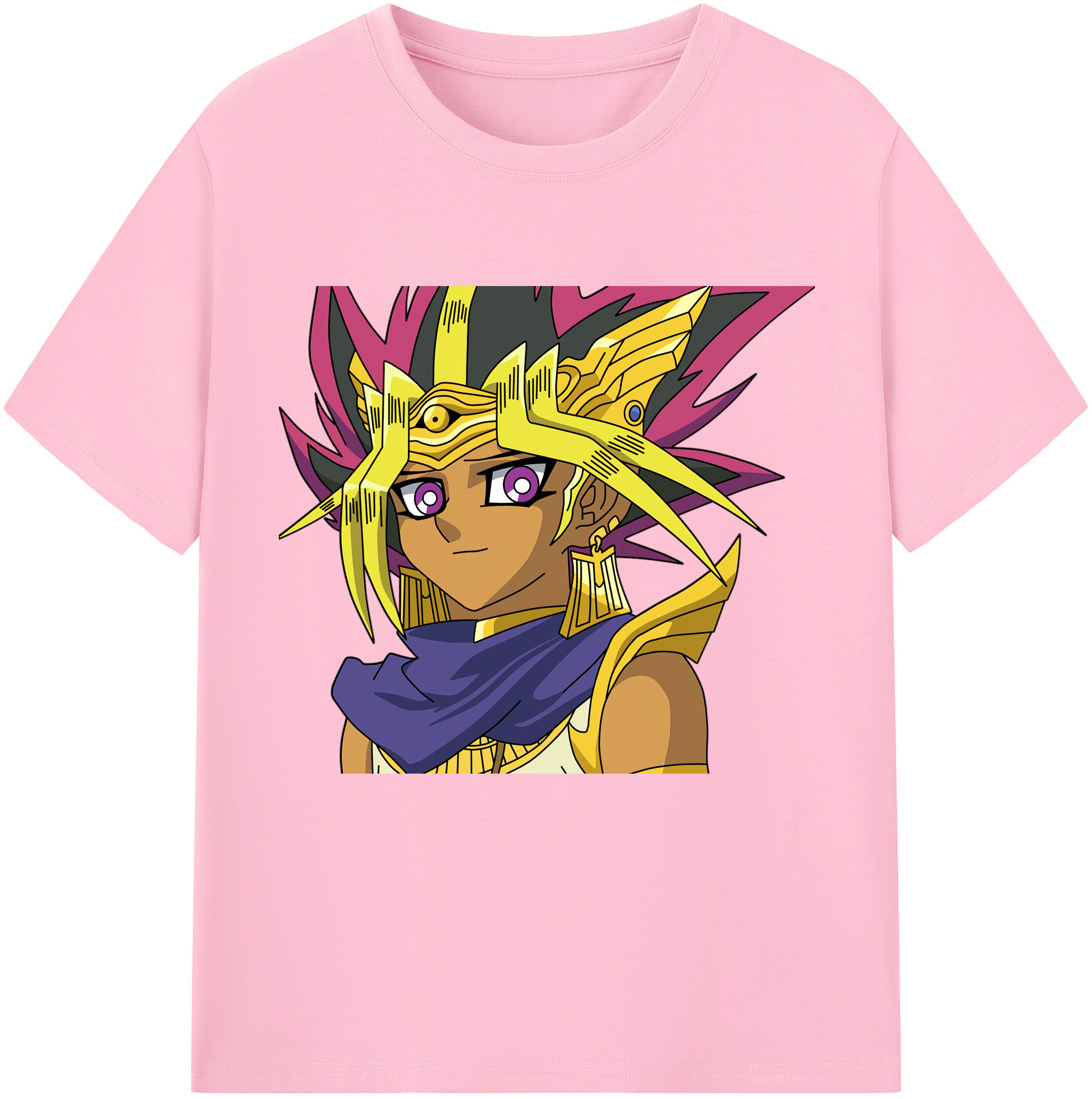 （画像用） 遊☆戯☆王 Yu-Gi-Oh! 綿100％半袖Tシャツ（フロントプリント）