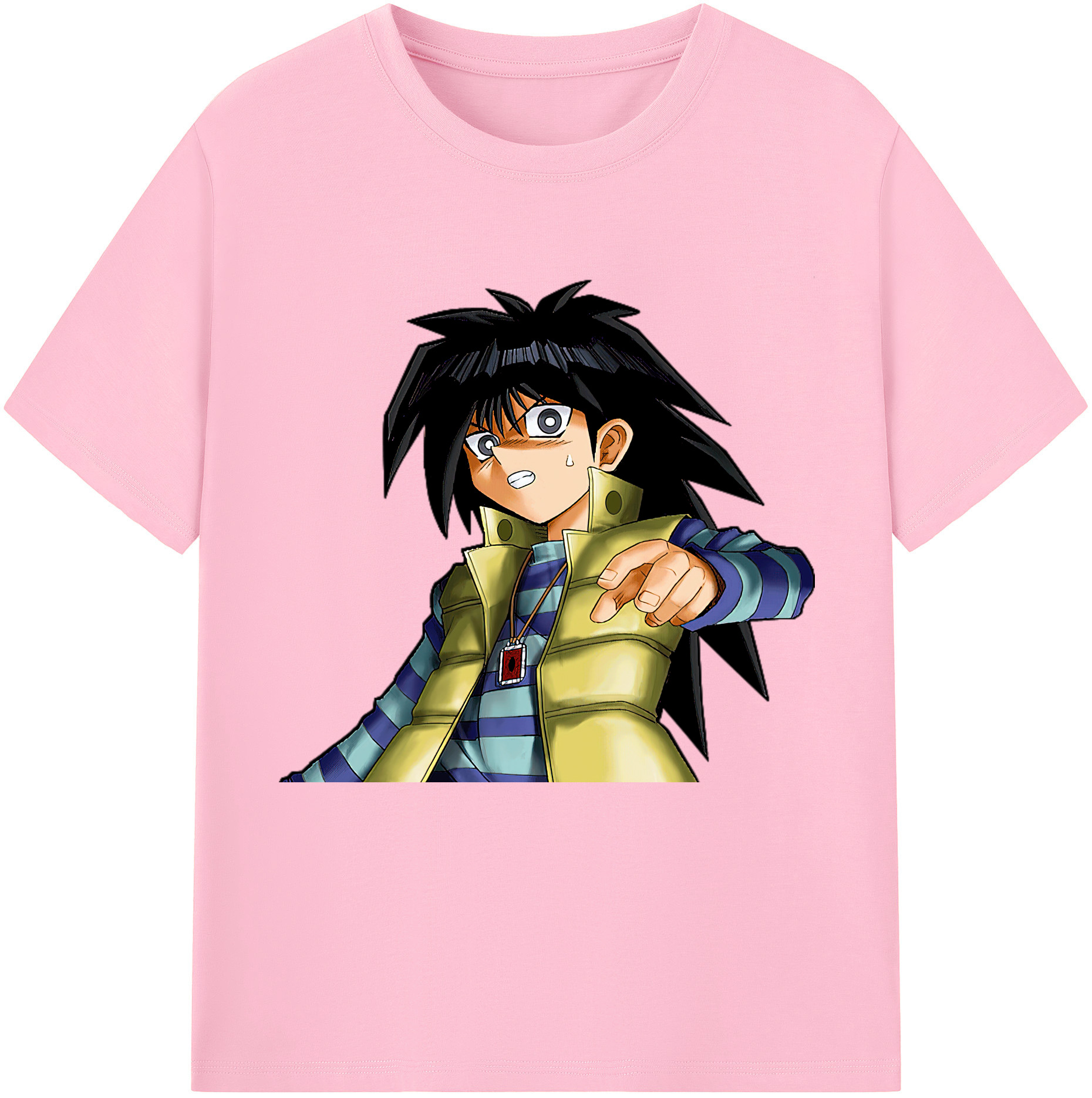 （画像用） 遊☆戯☆王 Yu-Gi-Oh! 綿100％半袖Tシャツ（フロントプリント）