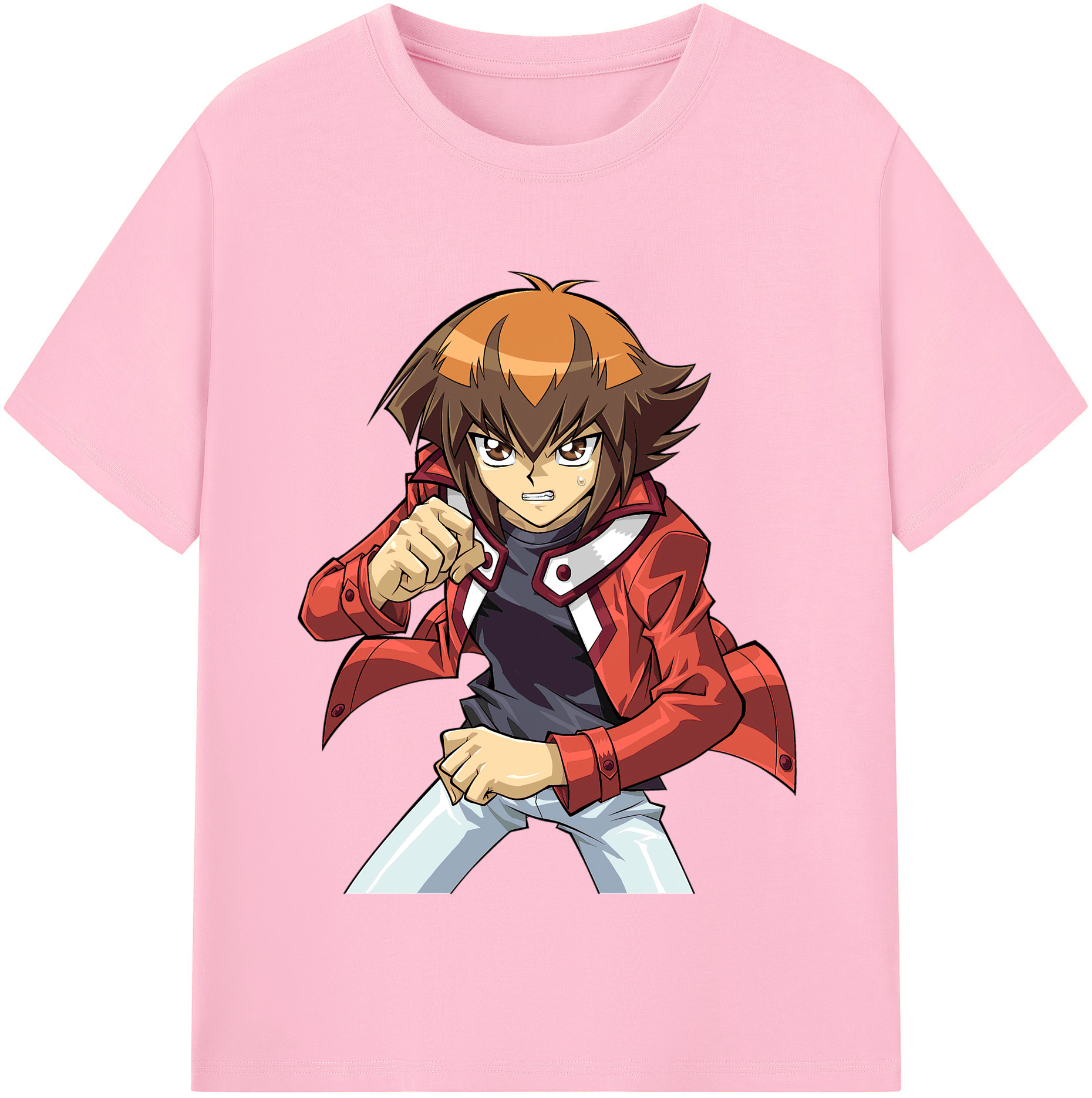 （画像用） 遊☆戯☆王 Yu-Gi-Oh! 綿100％半袖Tシャツ（フロントプリント）