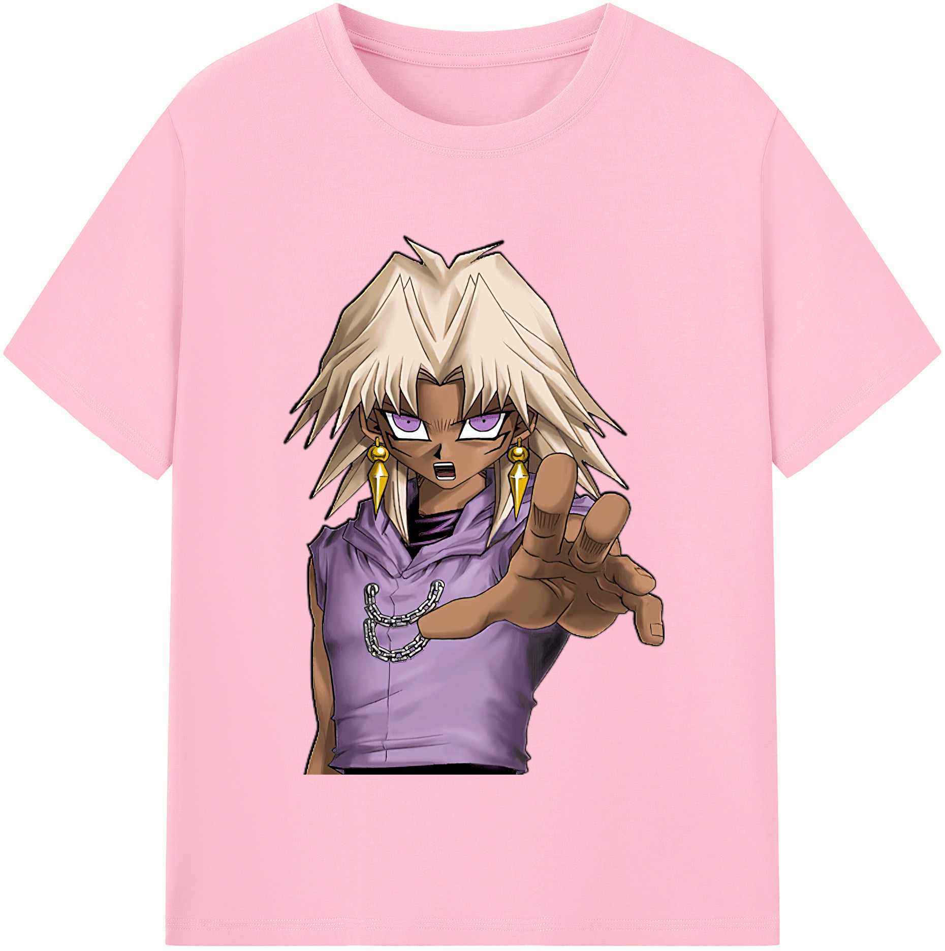 （画像用） 遊☆戯☆王 Yu-Gi-Oh! 綿100％半袖Tシャツ（フロントプリント）