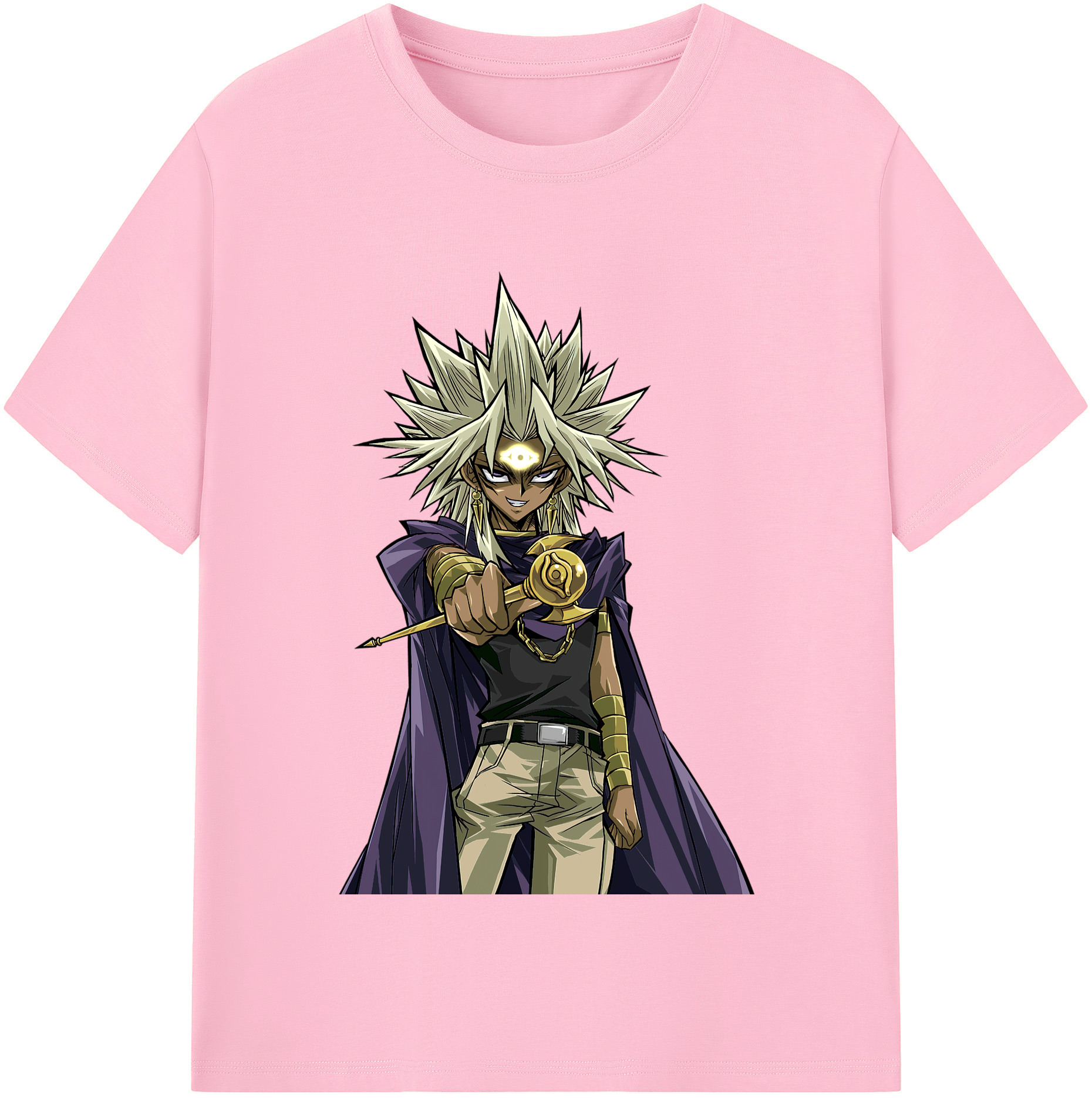 （画像用） 遊☆戯☆王 Yu-Gi-Oh! 綿100％半袖Tシャツ（フロントプリント）