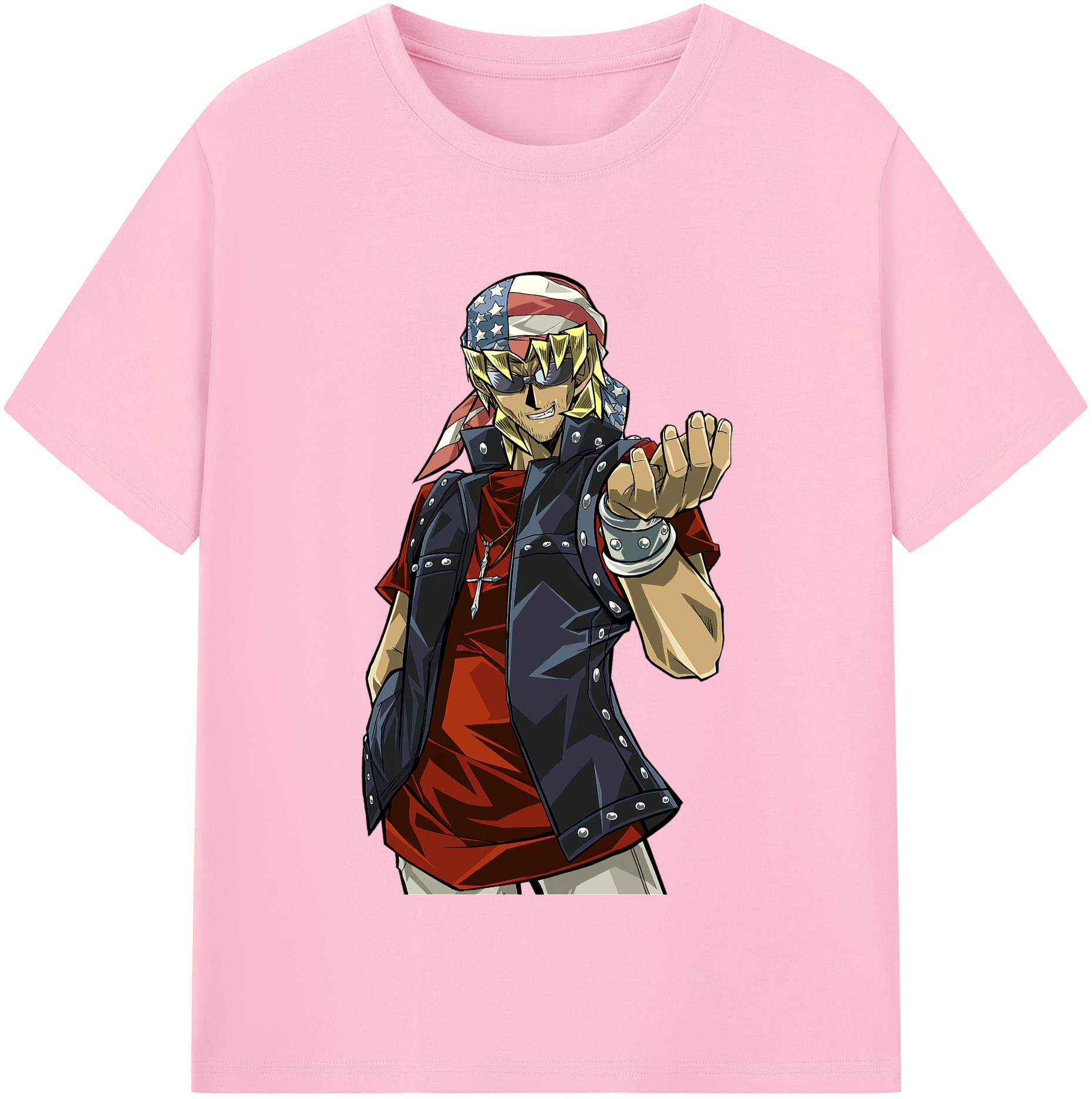 （画像用） 遊☆戯☆王 Yu-Gi-Oh! 綿100％半袖Tシャツ（フロントプリント）