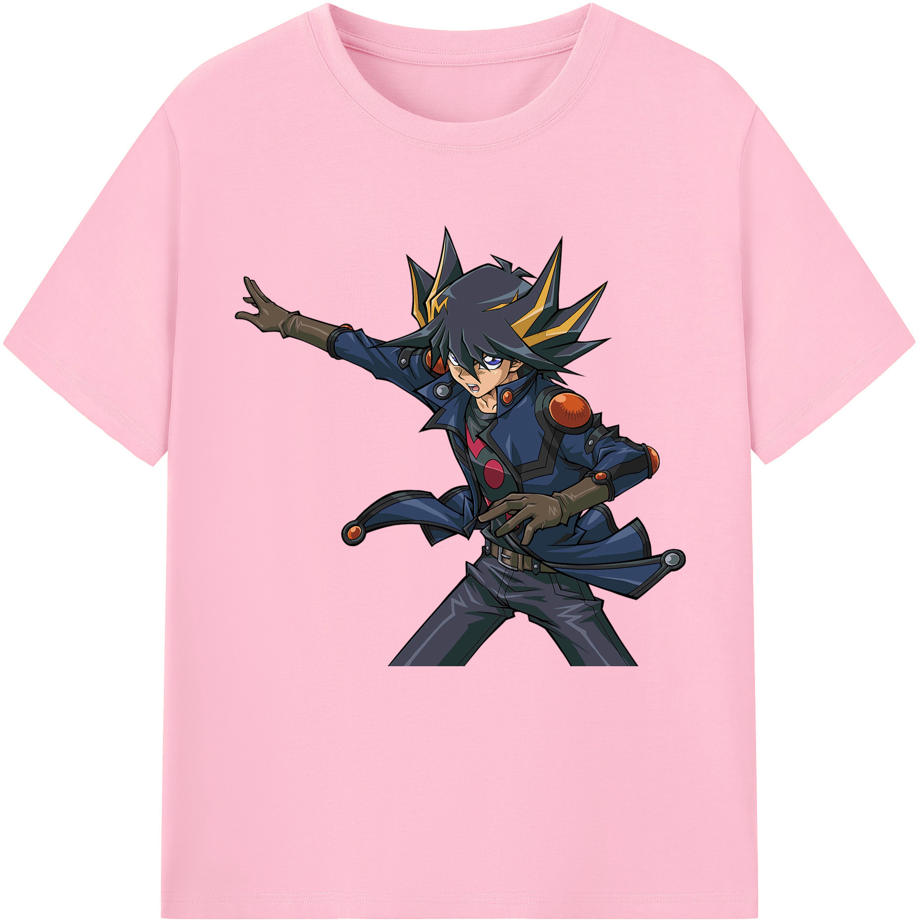 （画像用） 遊☆戯☆王 Yu-Gi-Oh! 綿100％半袖Tシャツ（フロントプリント）