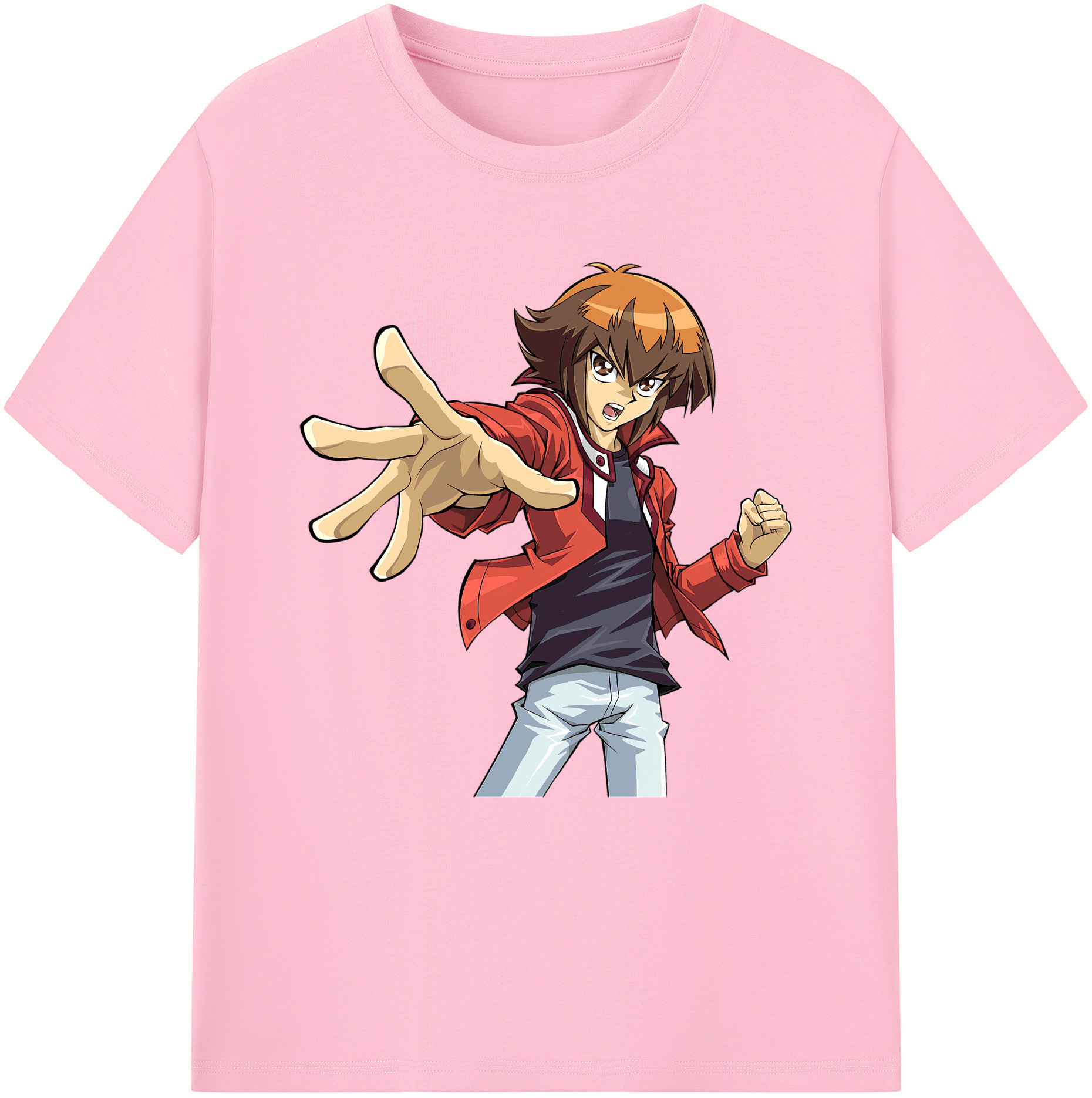 （画像用） 遊☆戯☆王 Yu-Gi-Oh! 綿100％半袖Tシャツ（フロントプリント）