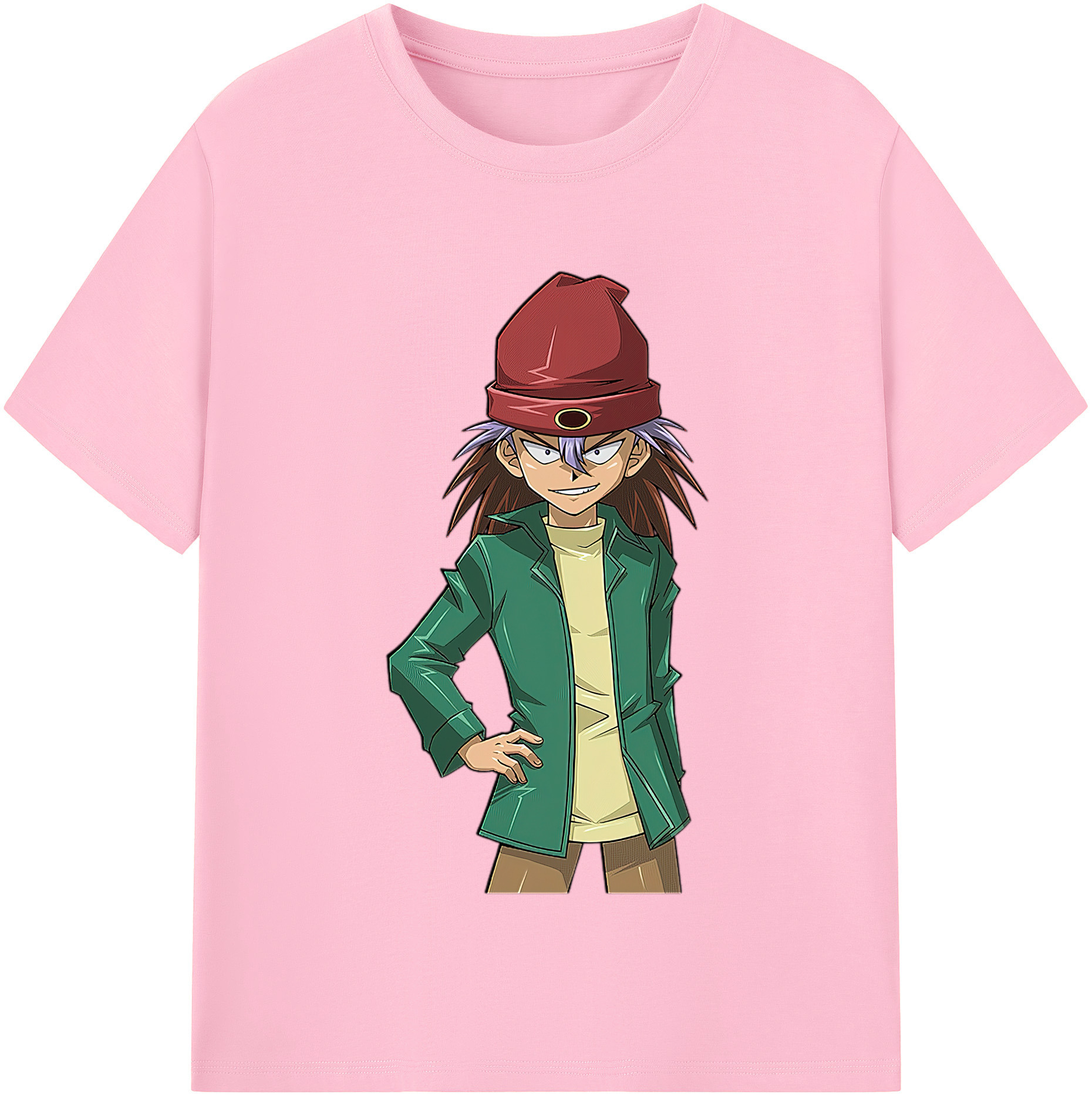 （画像用） 遊☆戯☆王 Yu-Gi-Oh! 綿100％半袖Tシャツ（フロントプリント）