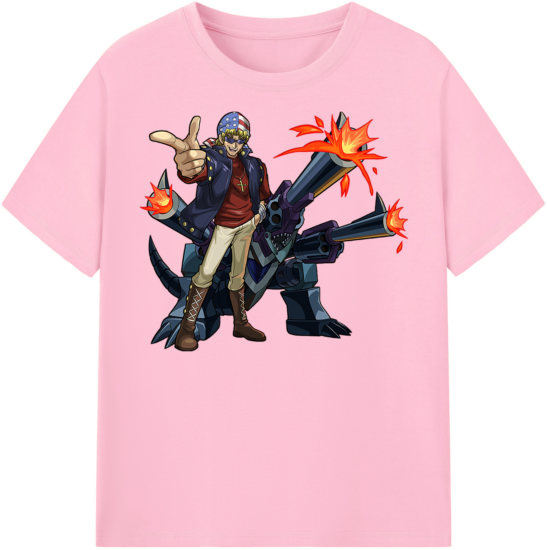 （画像用） 遊☆戯☆王 Yu-Gi-Oh! 綿100％半袖Tシャツ（フロントプリント）