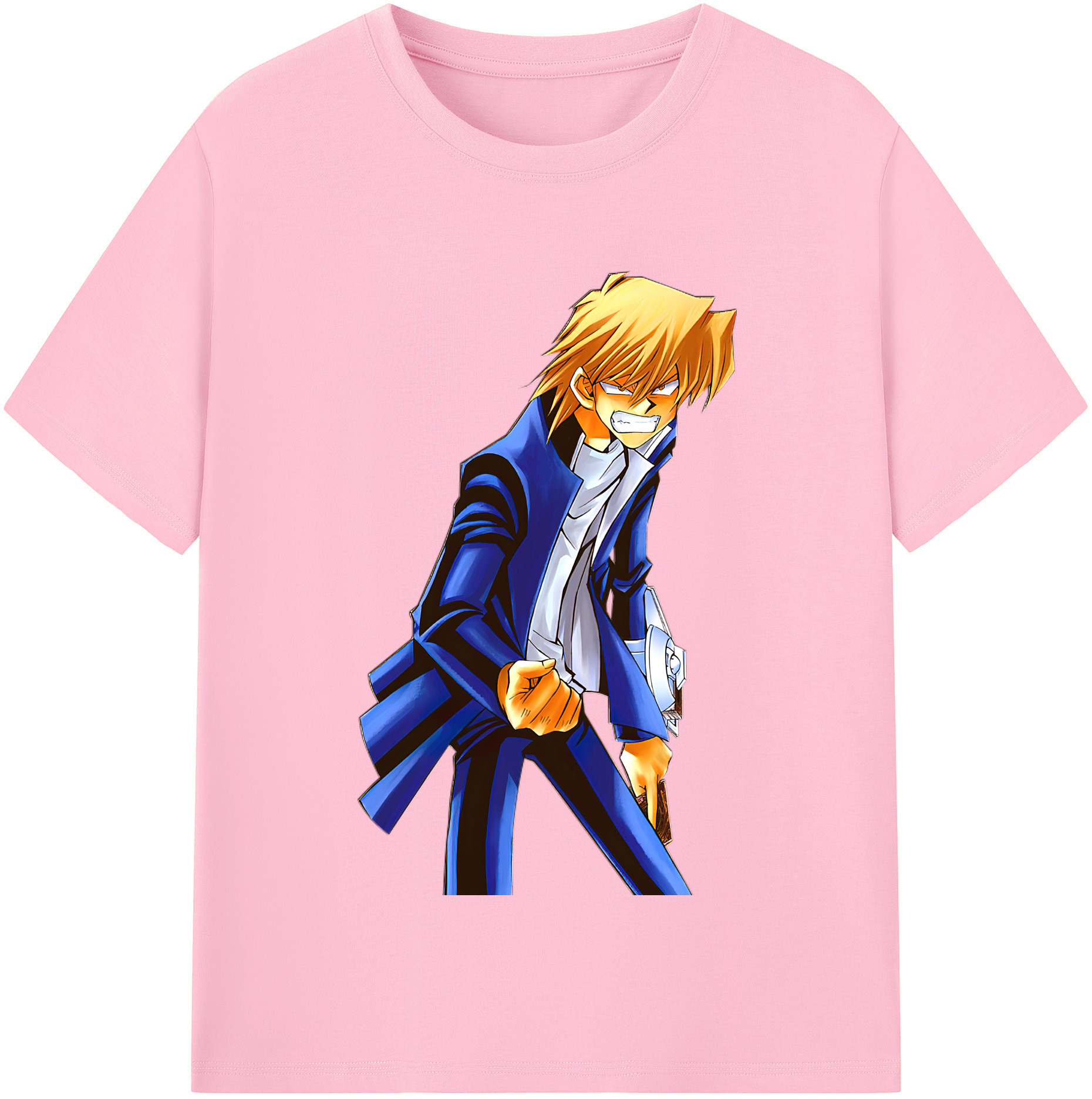 （画像用） 遊☆戯☆王 Yu-Gi-Oh! 綿100％半袖Tシャツ（フロントプリント）