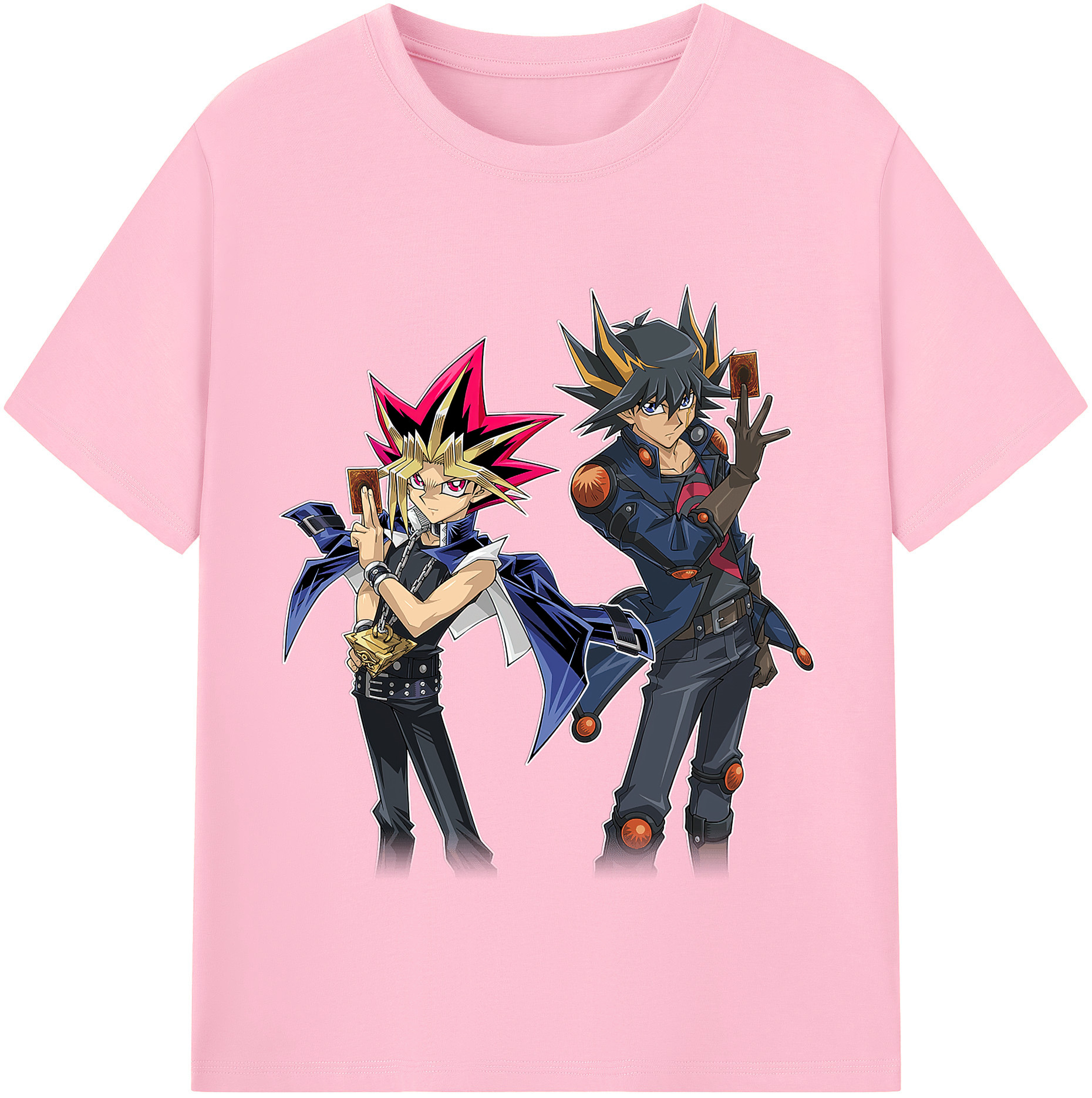 （画像用） 遊☆戯☆王 Yu-Gi-Oh! 綿100％半袖Tシャツ（フロントプリント）