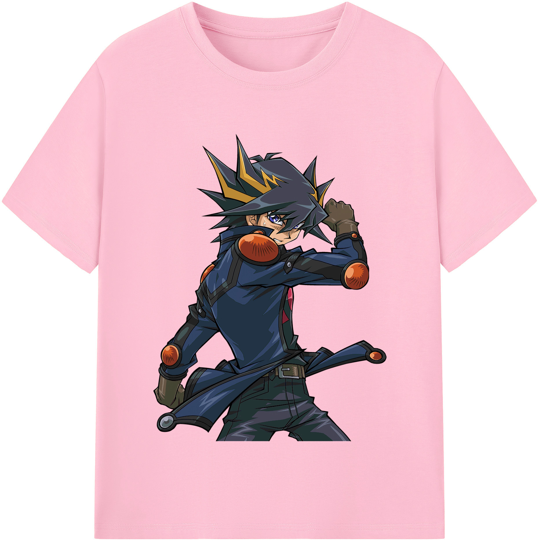 （画像用） 遊☆戯☆王 Yu-Gi-Oh! 綿100％半袖Tシャツ（フロントプリント）