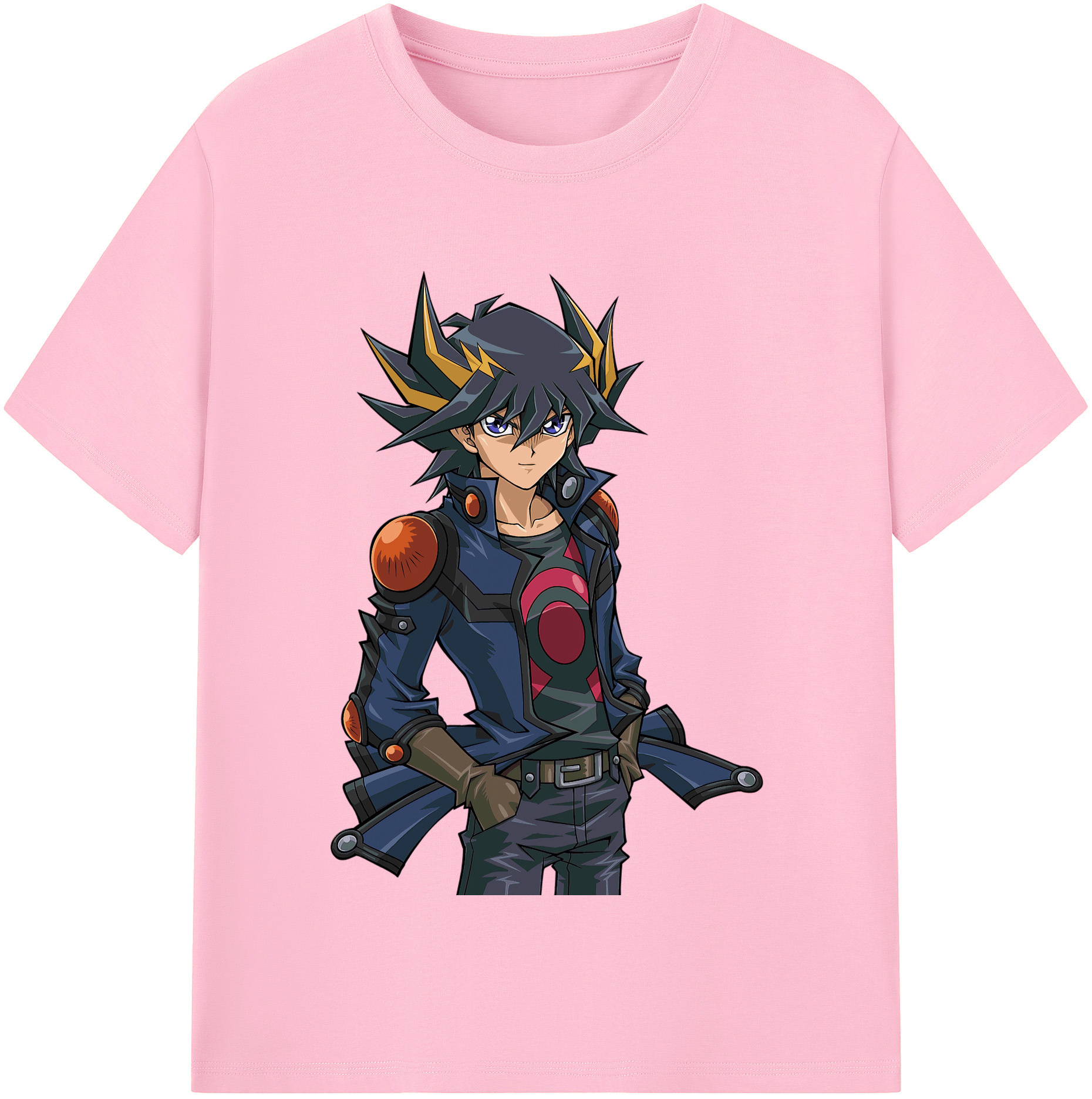 （画像用） 遊☆戯☆王 Yu-Gi-Oh! 綿100％半袖Tシャツ（フロントプリント）
