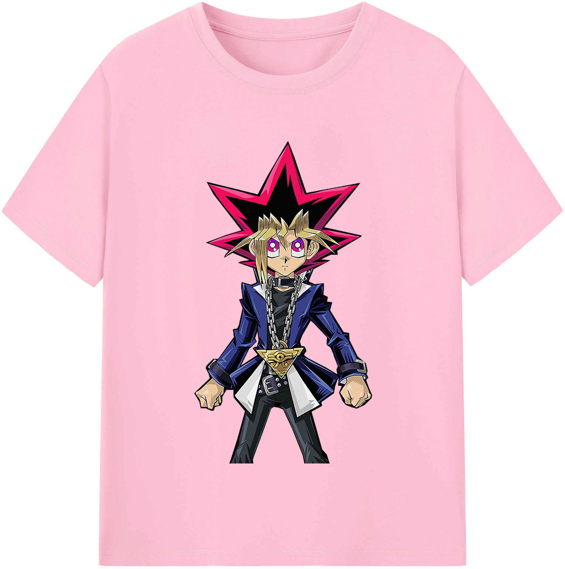 （画像用） 遊☆戯☆王 Yu-Gi-Oh! 綿100％半袖Tシャツ（フロントプリント）