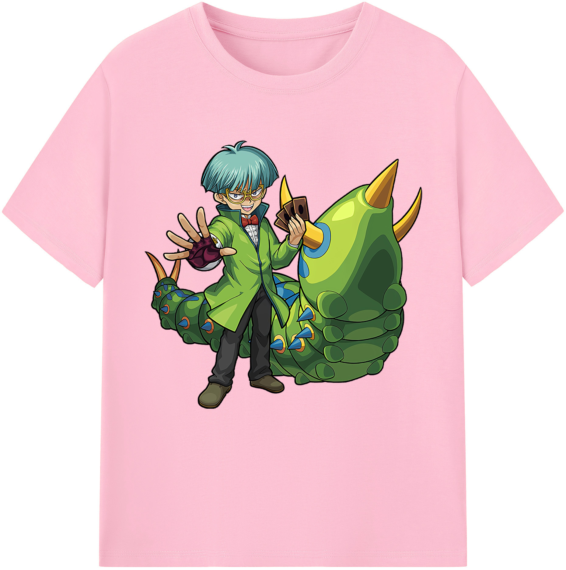 （画像用） 遊☆戯☆王 Yu-Gi-Oh! 綿100％半袖Tシャツ（フロントプリント）