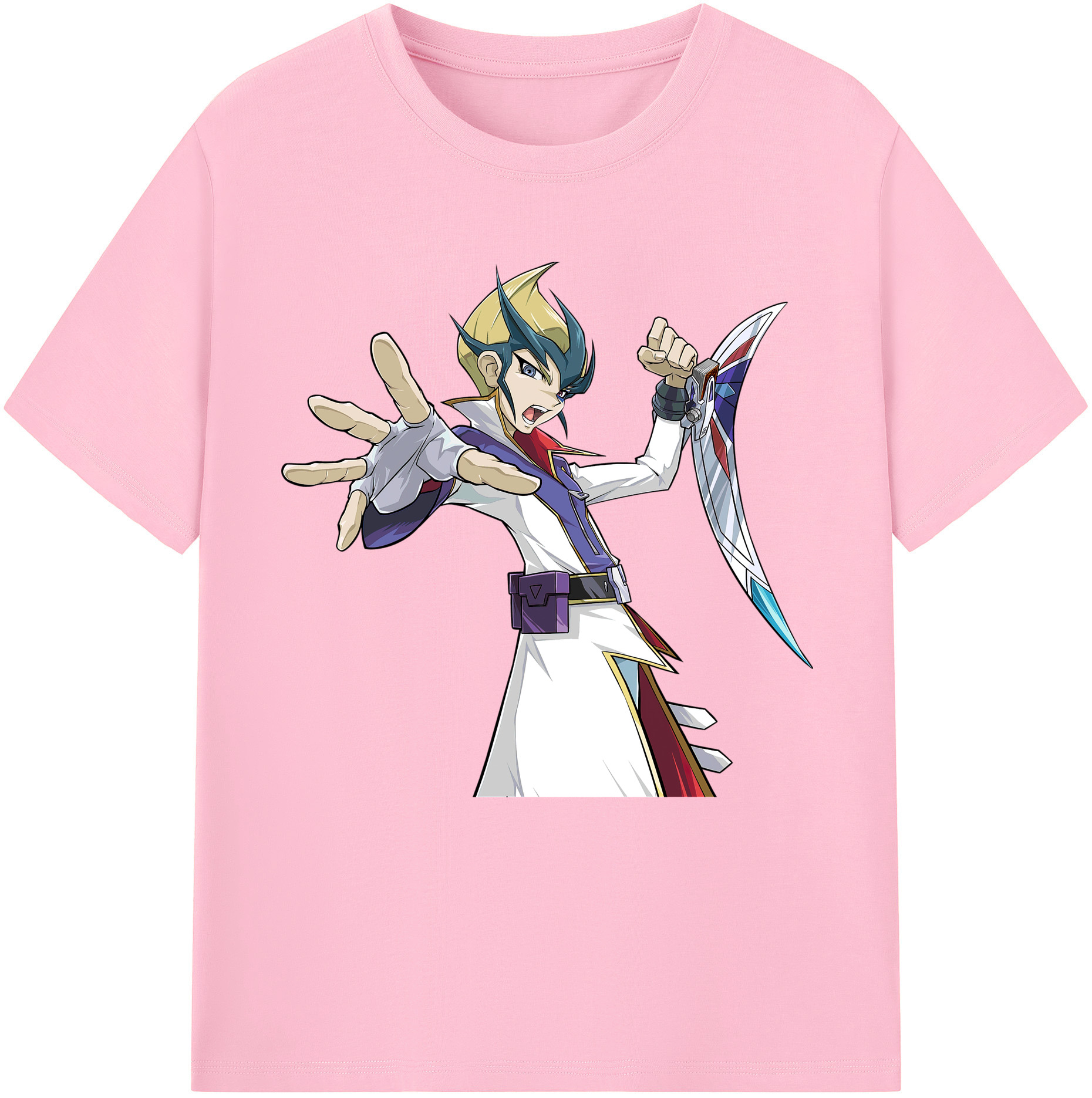 （画像用） 遊☆戯☆王 Yu-Gi-Oh! 綿100％半袖Tシャツ（フロントプリント）