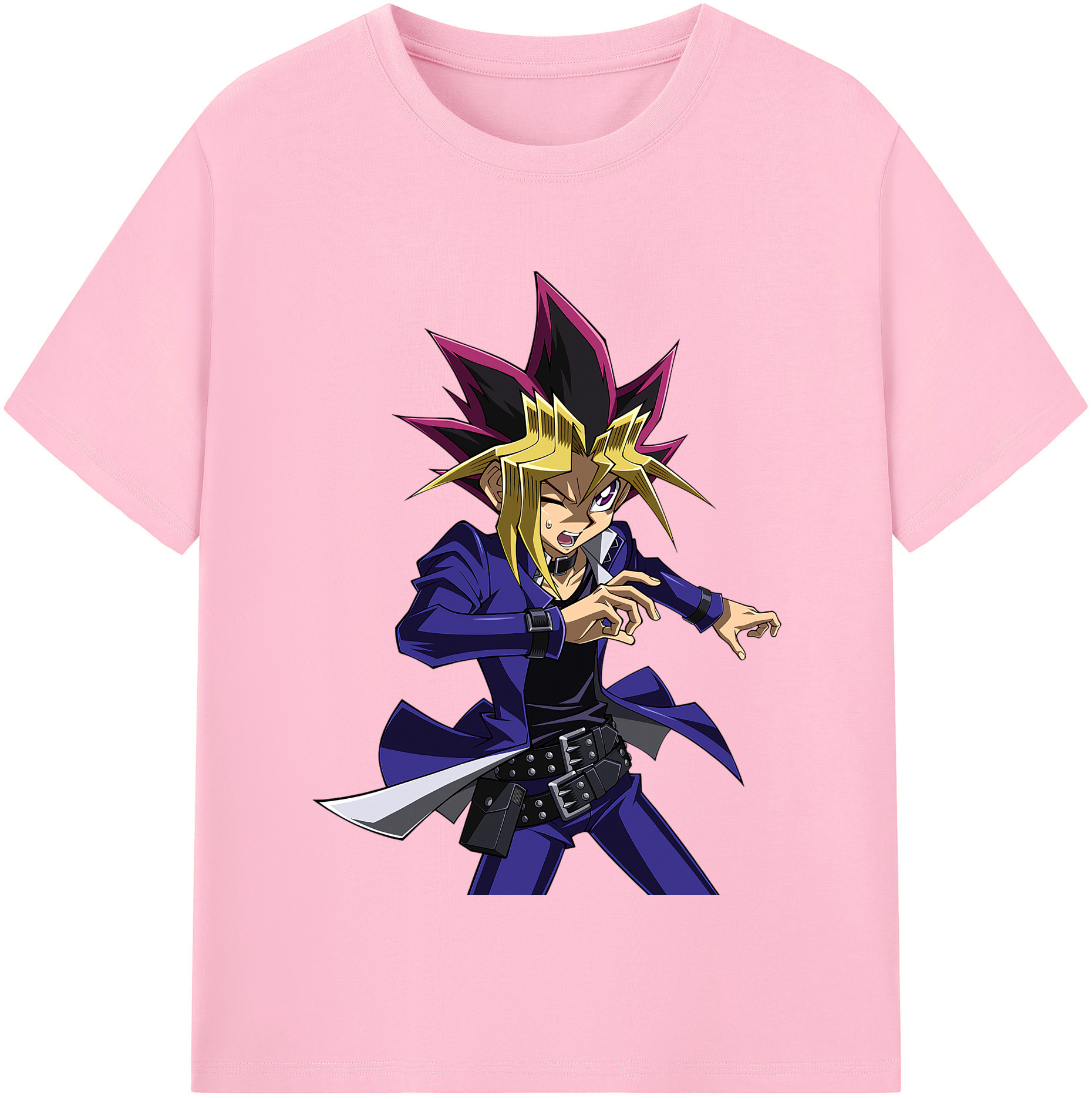 （画像用） 遊☆戯☆王 Yu-Gi-Oh! 綿100％半袖Tシャツ（フロントプリント）