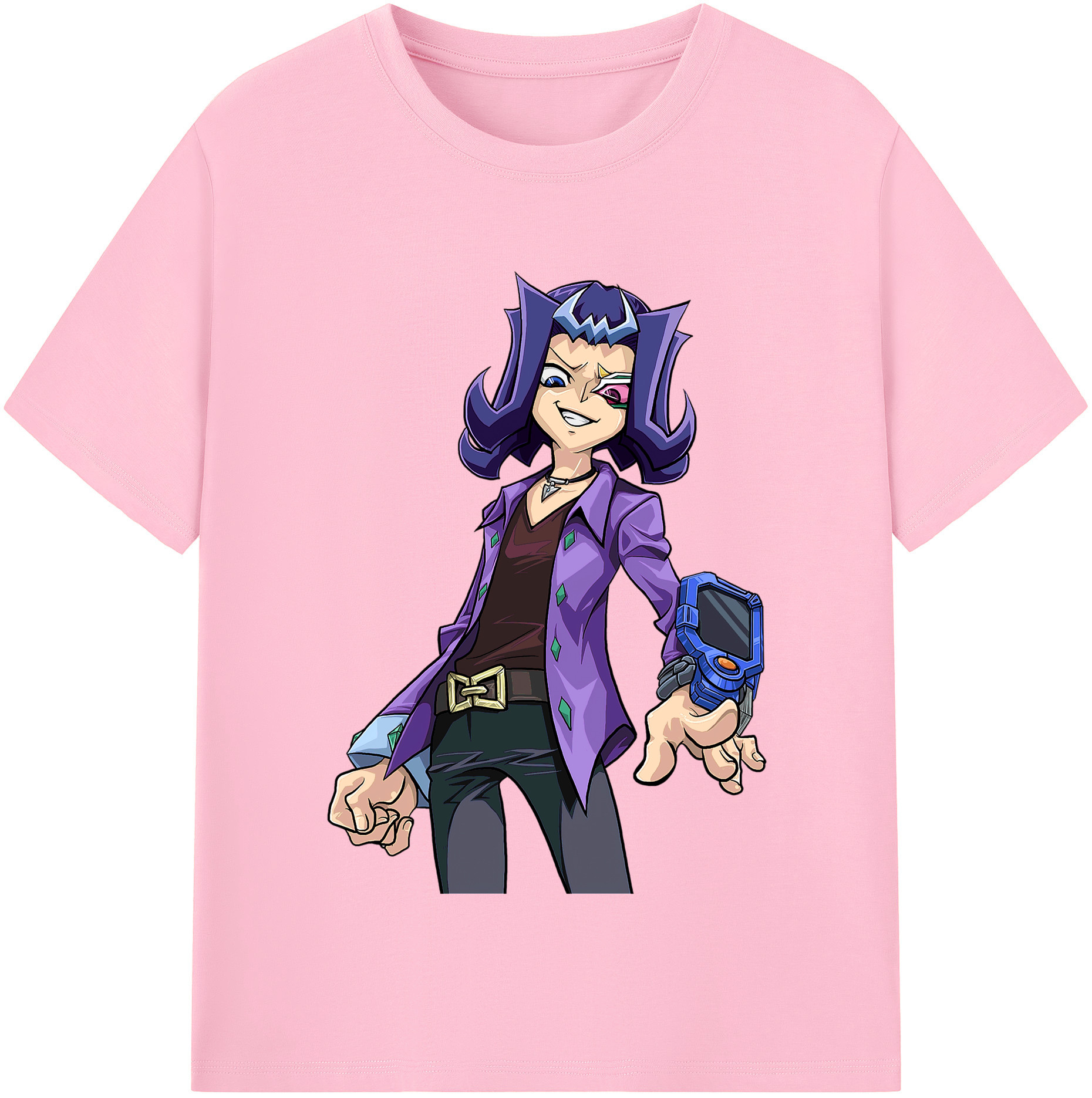 （画像用） 遊☆戯☆王 Yu-Gi-Oh! 綿100％半袖Tシャツ（フロントプリント）