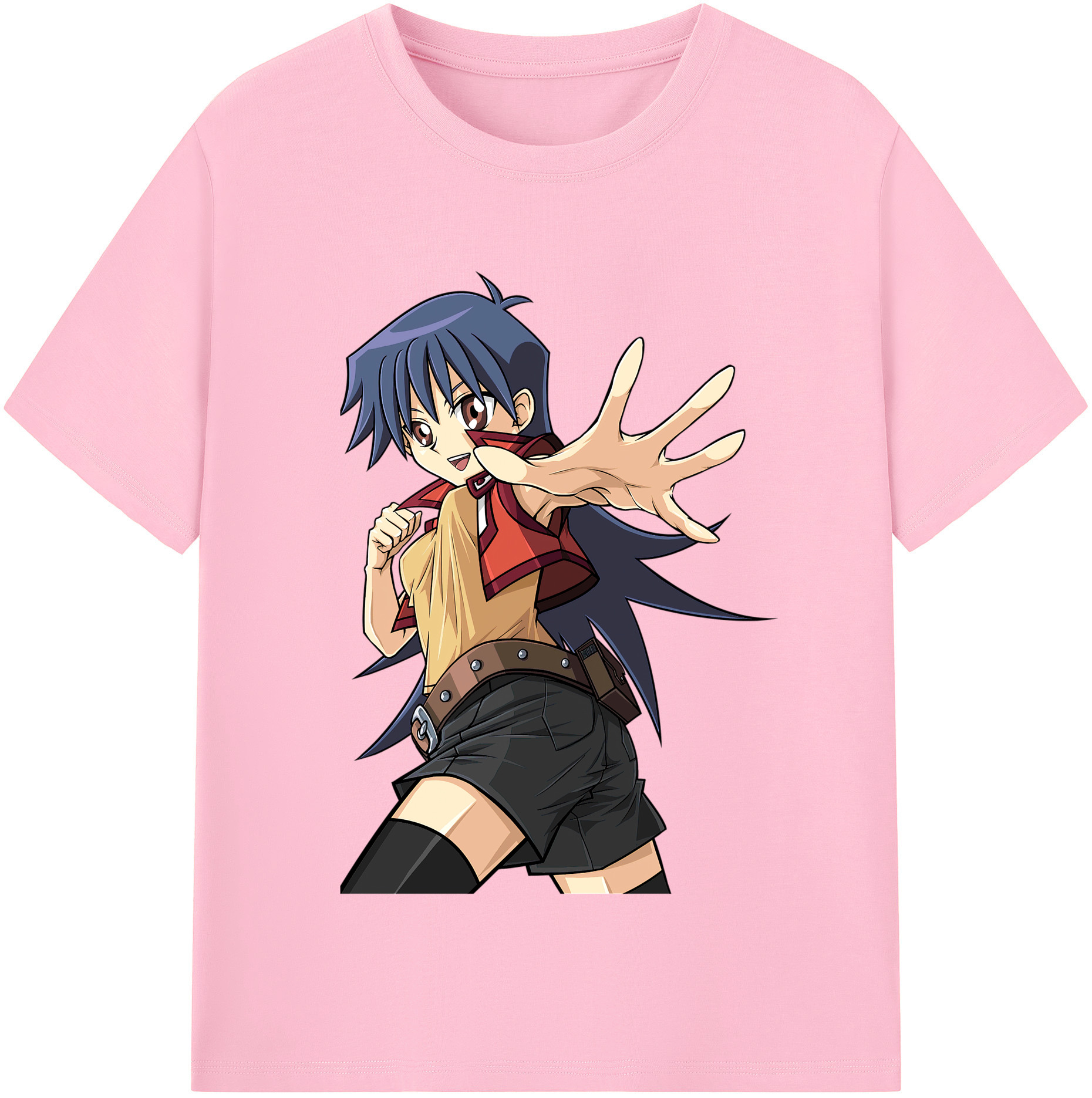 （画像用） 遊☆戯☆王 Yu-Gi-Oh! 綿100％半袖Tシャツ（フロントプリント）