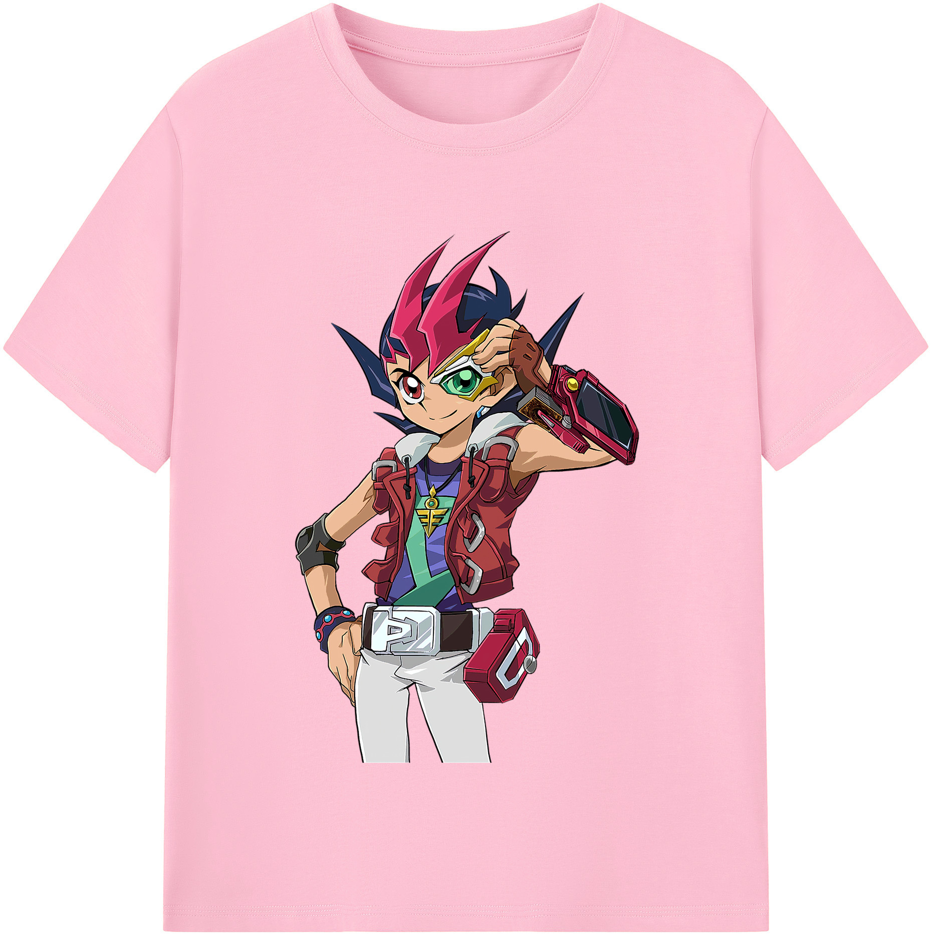 （画像用） 遊☆戯☆王 Yu-Gi-Oh! 綿100％半袖Tシャツ（フロントプリント）