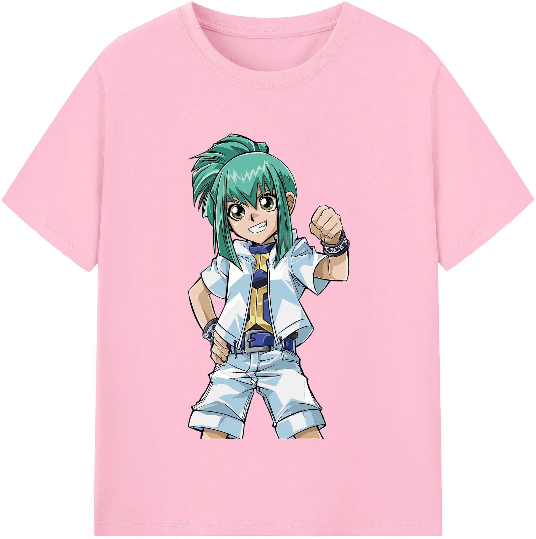 （画像用） 遊☆戯☆王 Yu-Gi-Oh! 綿100％半袖Tシャツ（フロントプリント）