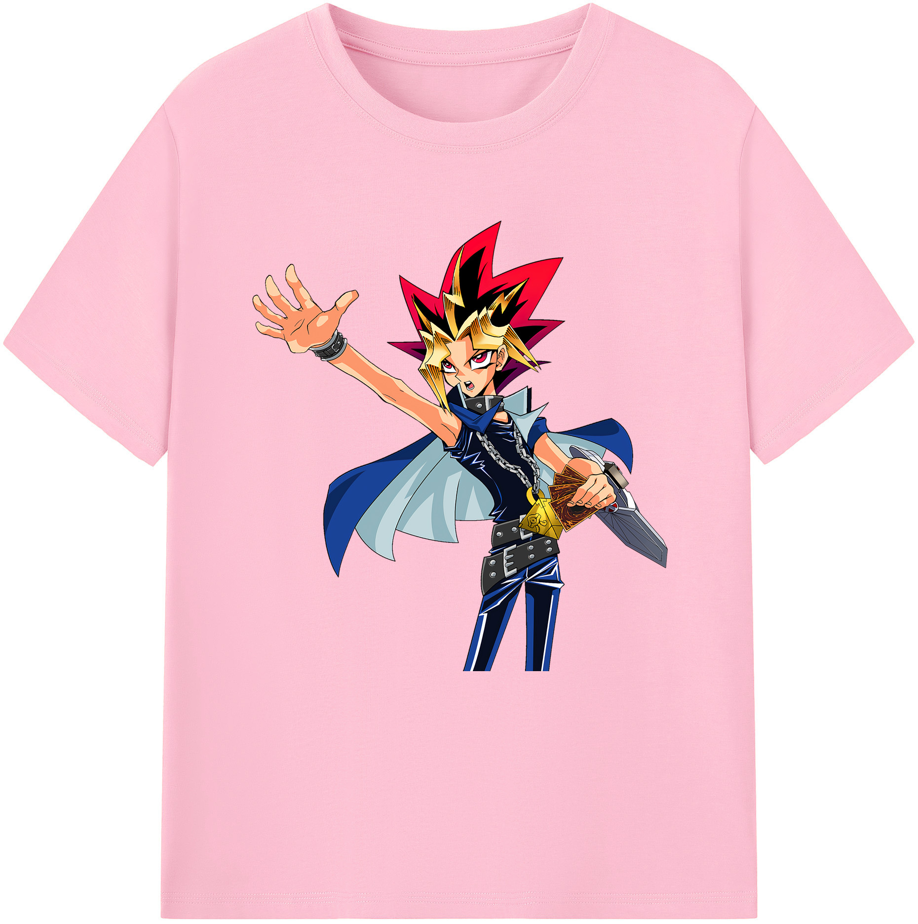 （画像用） 遊☆戯☆王 Yu-Gi-Oh! 綿100％半袖Tシャツ（フロントプリント）