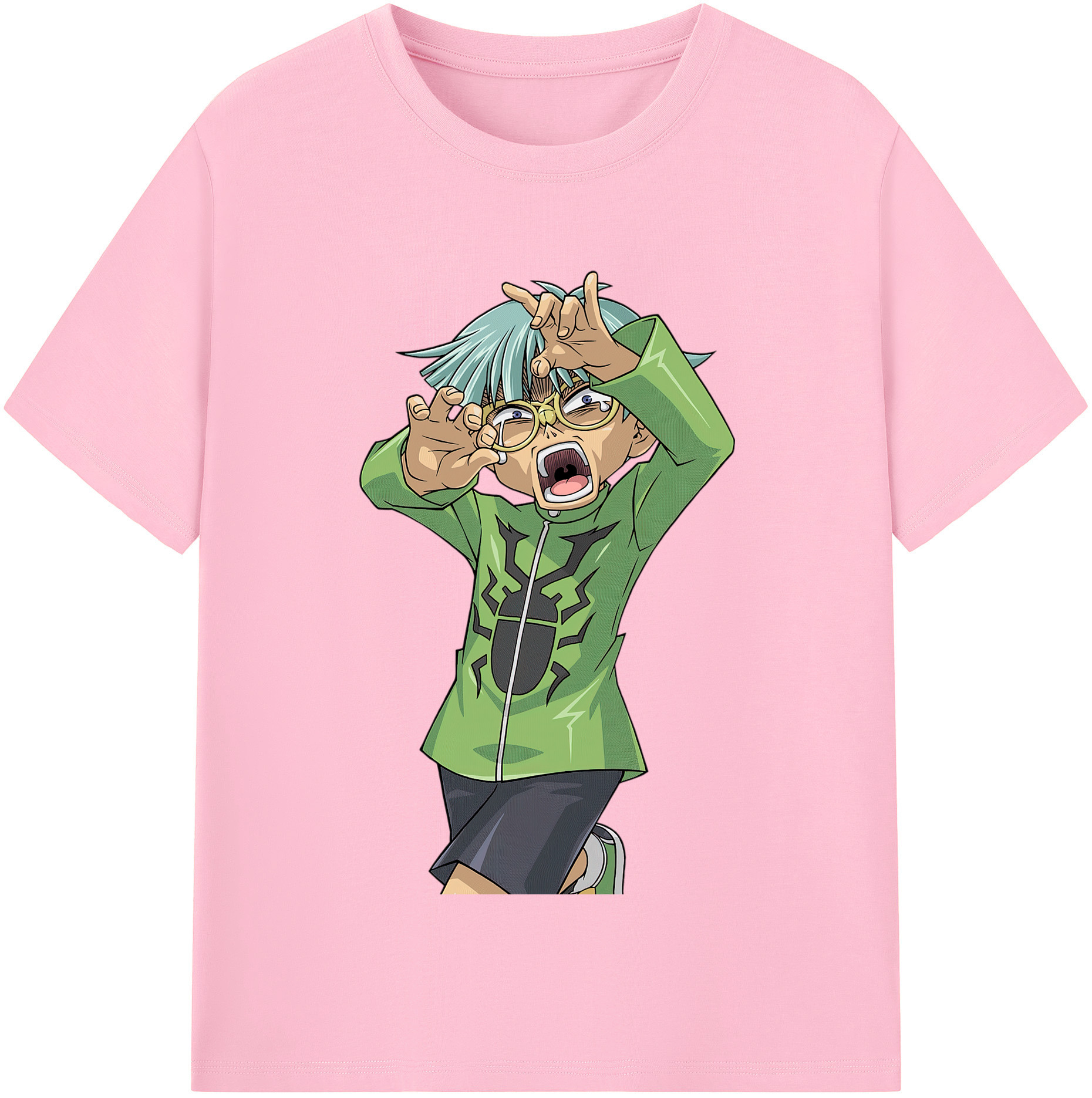 （画像用） 遊☆戯☆王 Yu-Gi-Oh! 綿100％半袖Tシャツ（フロントプリント）
