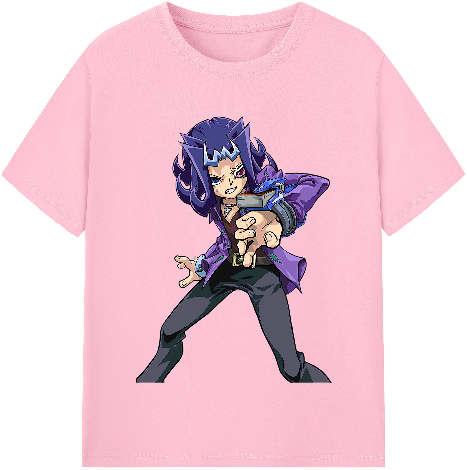 （画像用） 遊☆戯☆王 Yu-Gi-Oh! 綿100％半袖Tシャツ（フロントプリント）