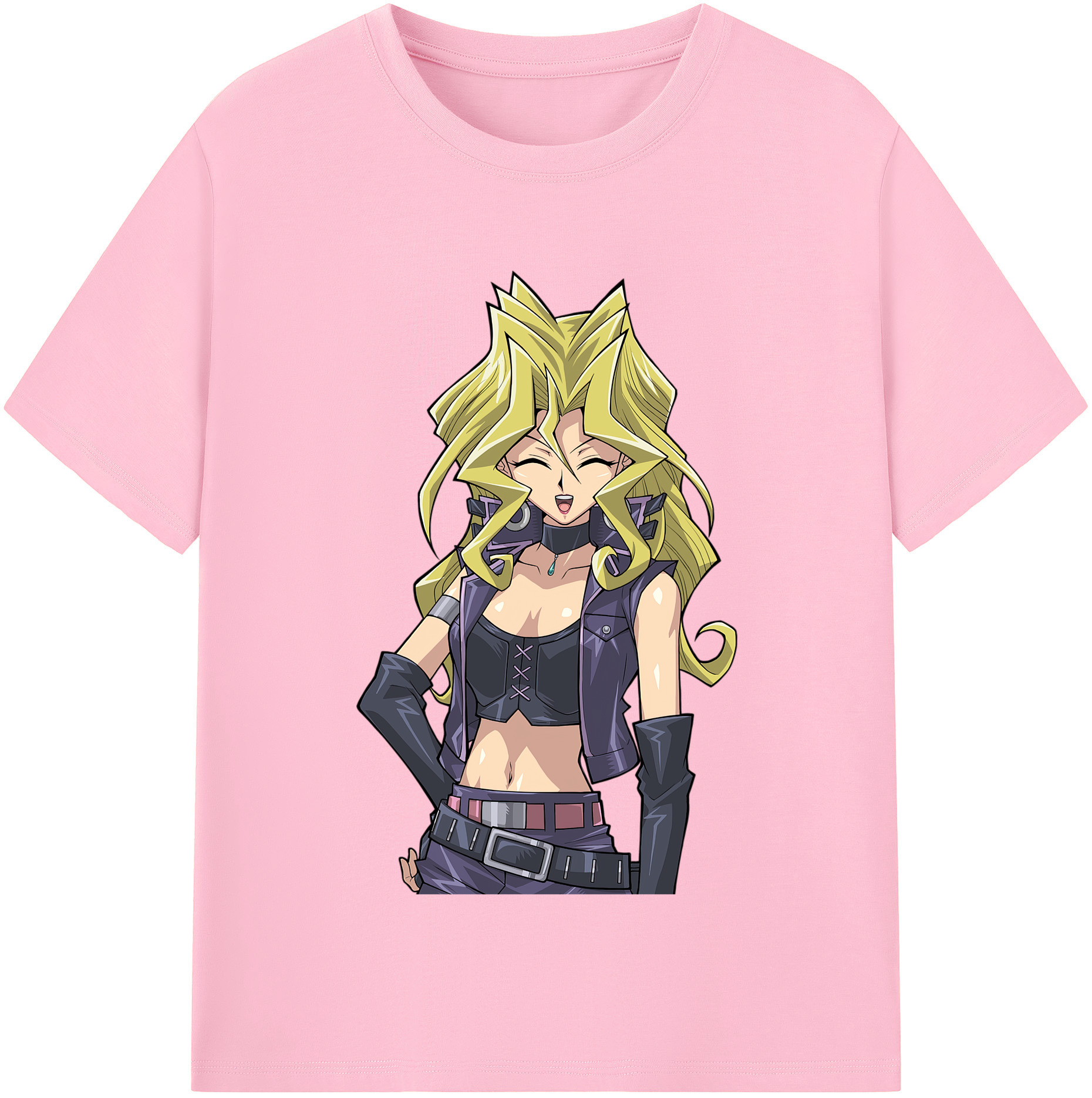 （画像用） 遊☆戯☆王 Yu-Gi-Oh! 綿100％半袖Tシャツ（フロントプリント）