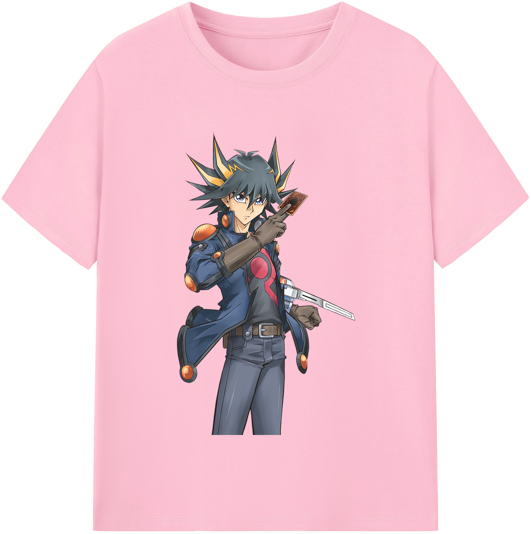 （画像用） 遊☆戯☆王 Yu-Gi-Oh! 綿100％半袖Tシャツ（フロントプリント）