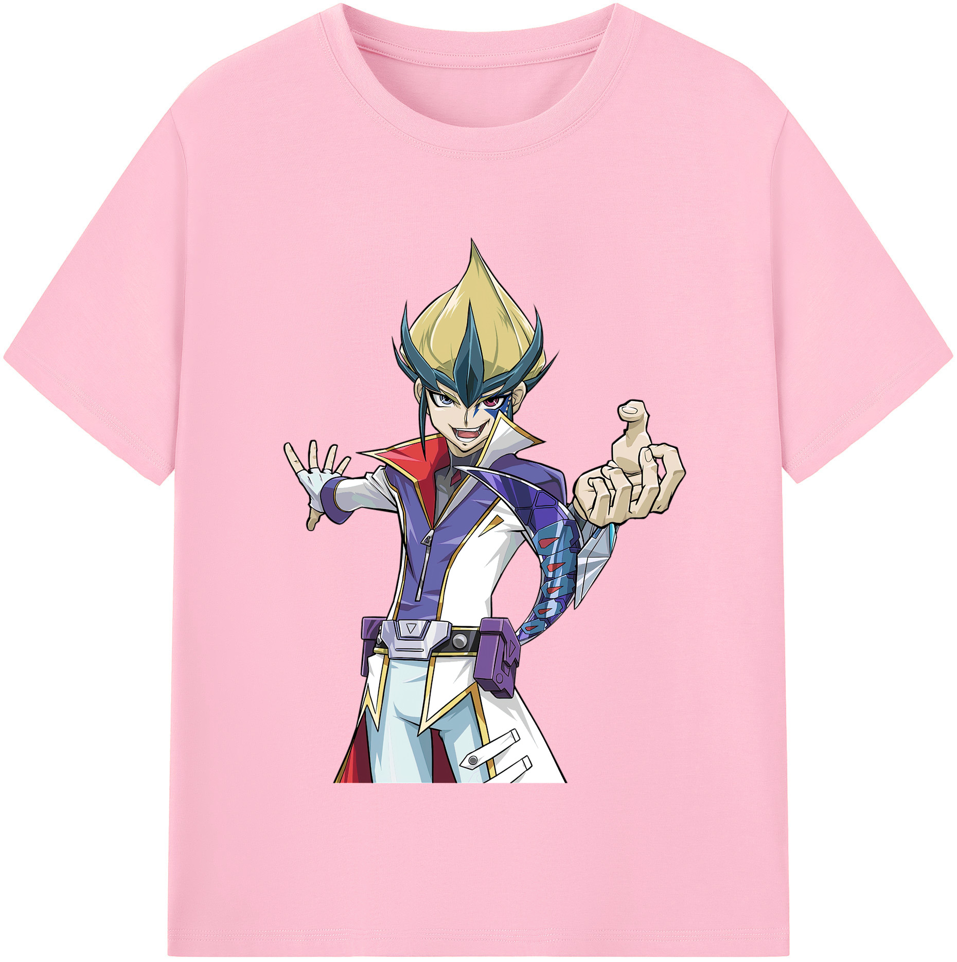 （画像用） 遊☆戯☆王 Yu-Gi-Oh! 綿100％半袖Tシャツ（フロントプリント）