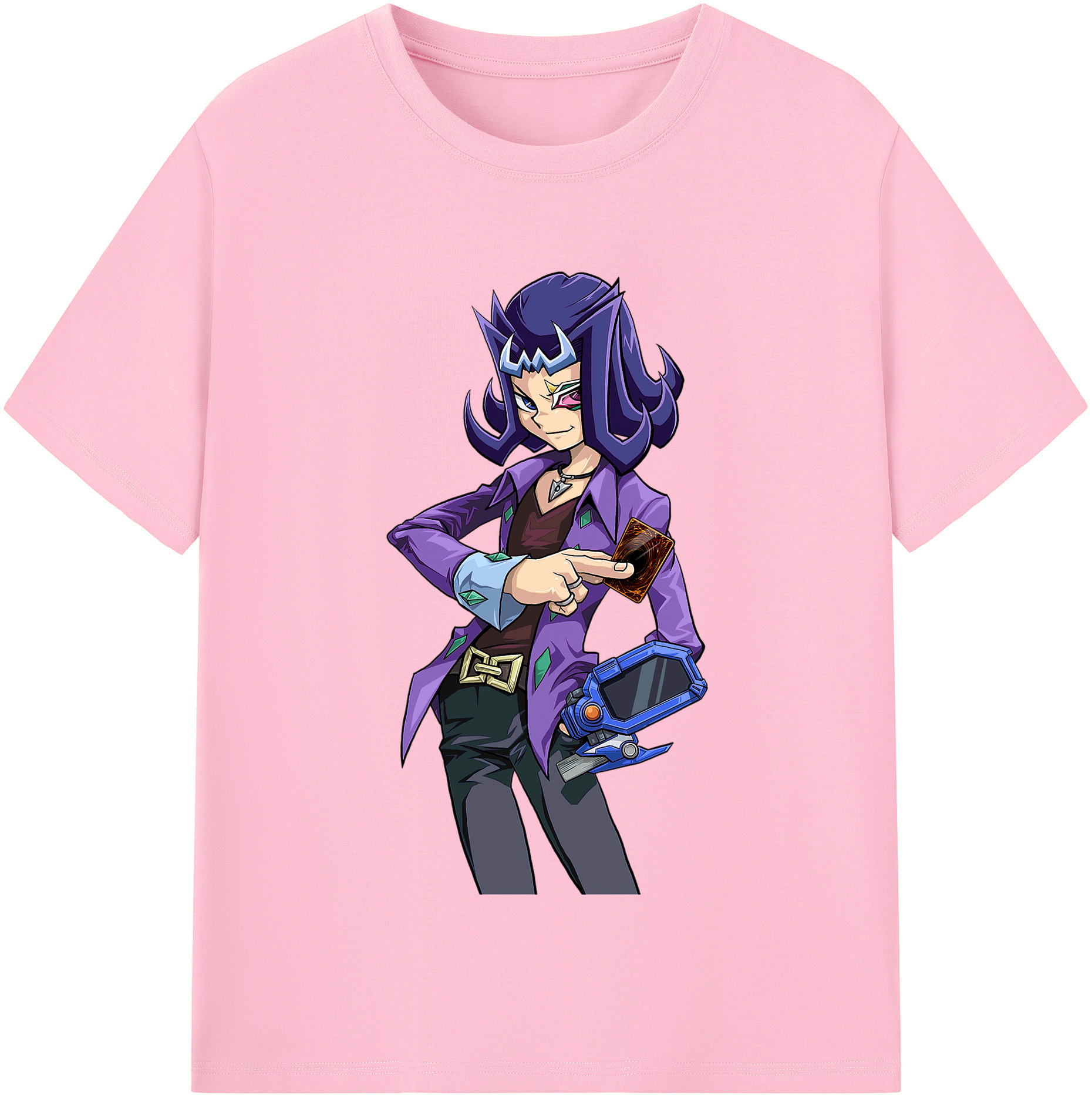 （画像用） 遊☆戯☆王 Yu-Gi-Oh! 綿100％半袖Tシャツ（フロントプリント）