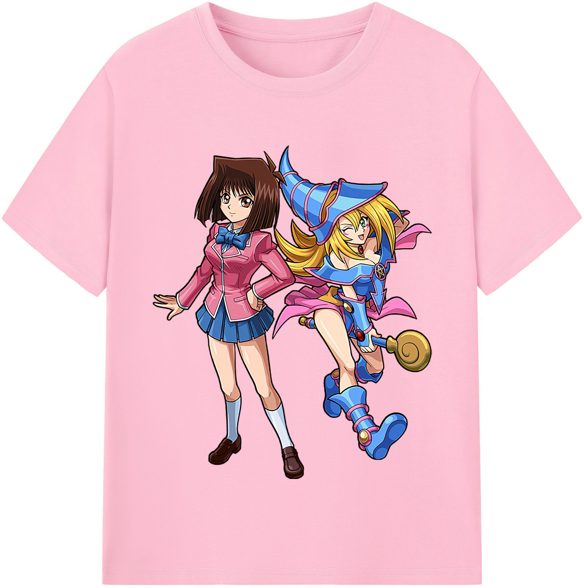 （画像用） 遊☆戯☆王 Yu-Gi-Oh! 綿100％半袖Tシャツ（フロントプリント）
