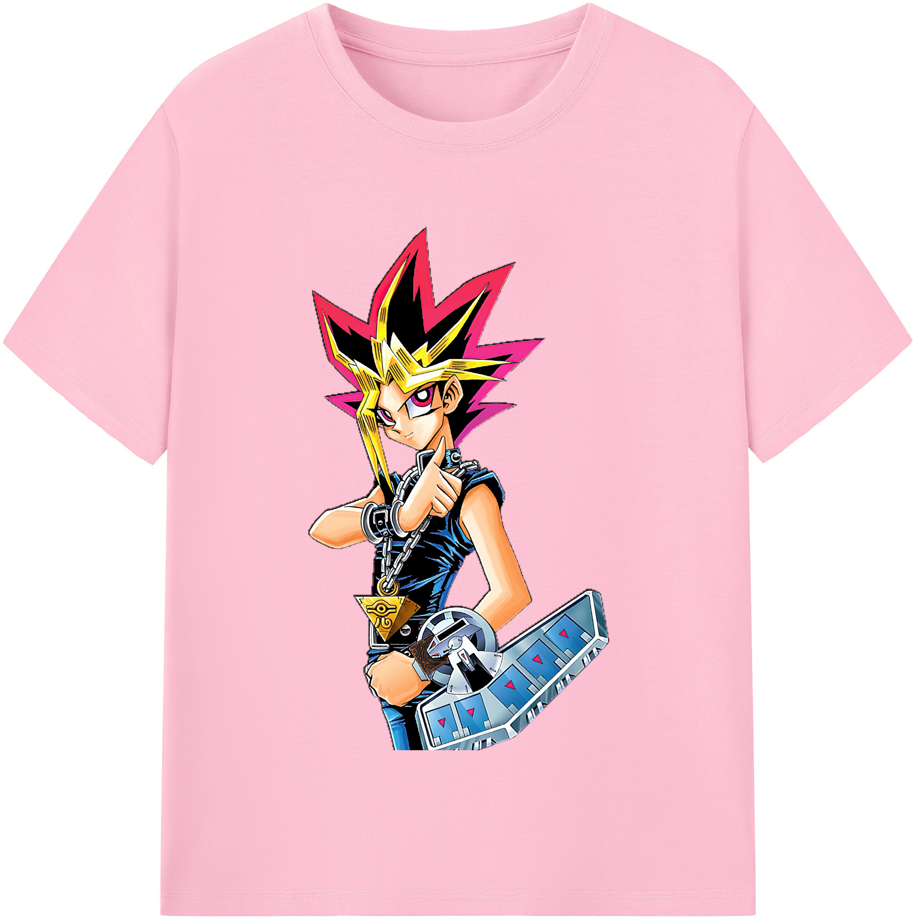 （画像用） 遊☆戯☆王 Yu-Gi-Oh! 綿100％半袖Tシャツ（フロントプリント）