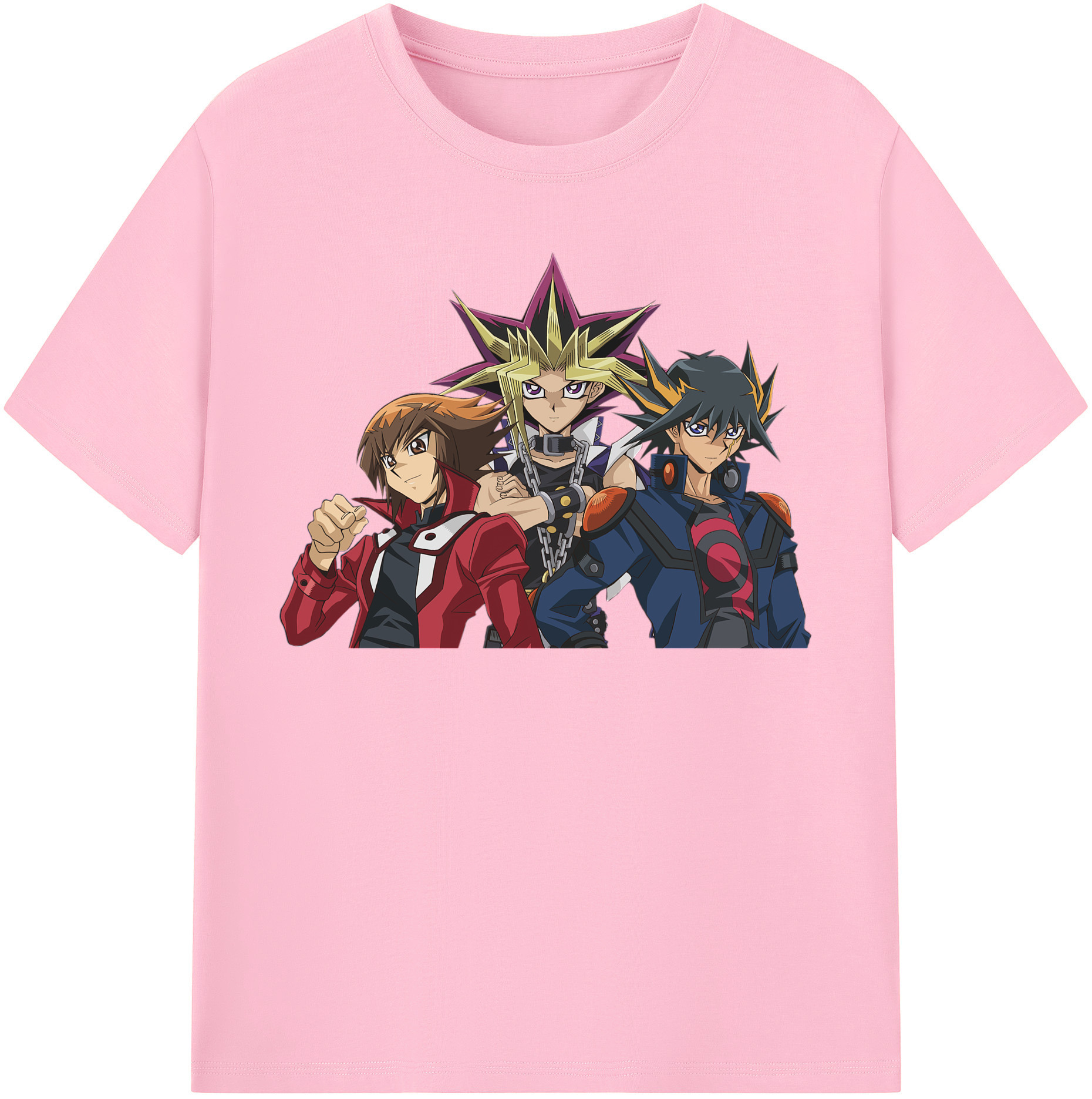 （画像用） 遊☆戯☆王 Yu-Gi-Oh! 綿100％半袖Tシャツ（フロントプリント）