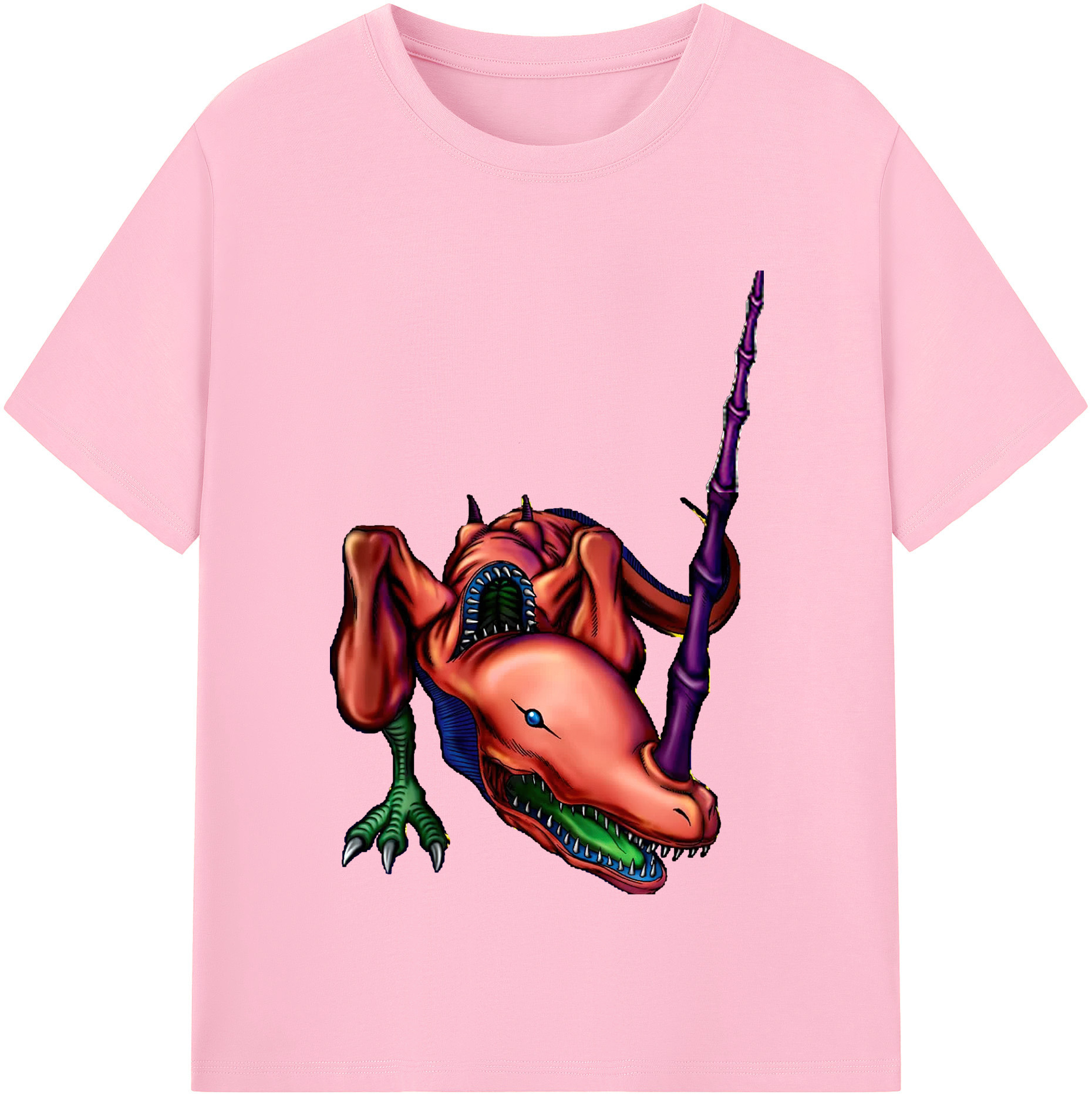 （画像用） 遊☆戯☆王 Yu-Gi-Oh! 綿100％半袖Tシャツ（フロントプリント）
