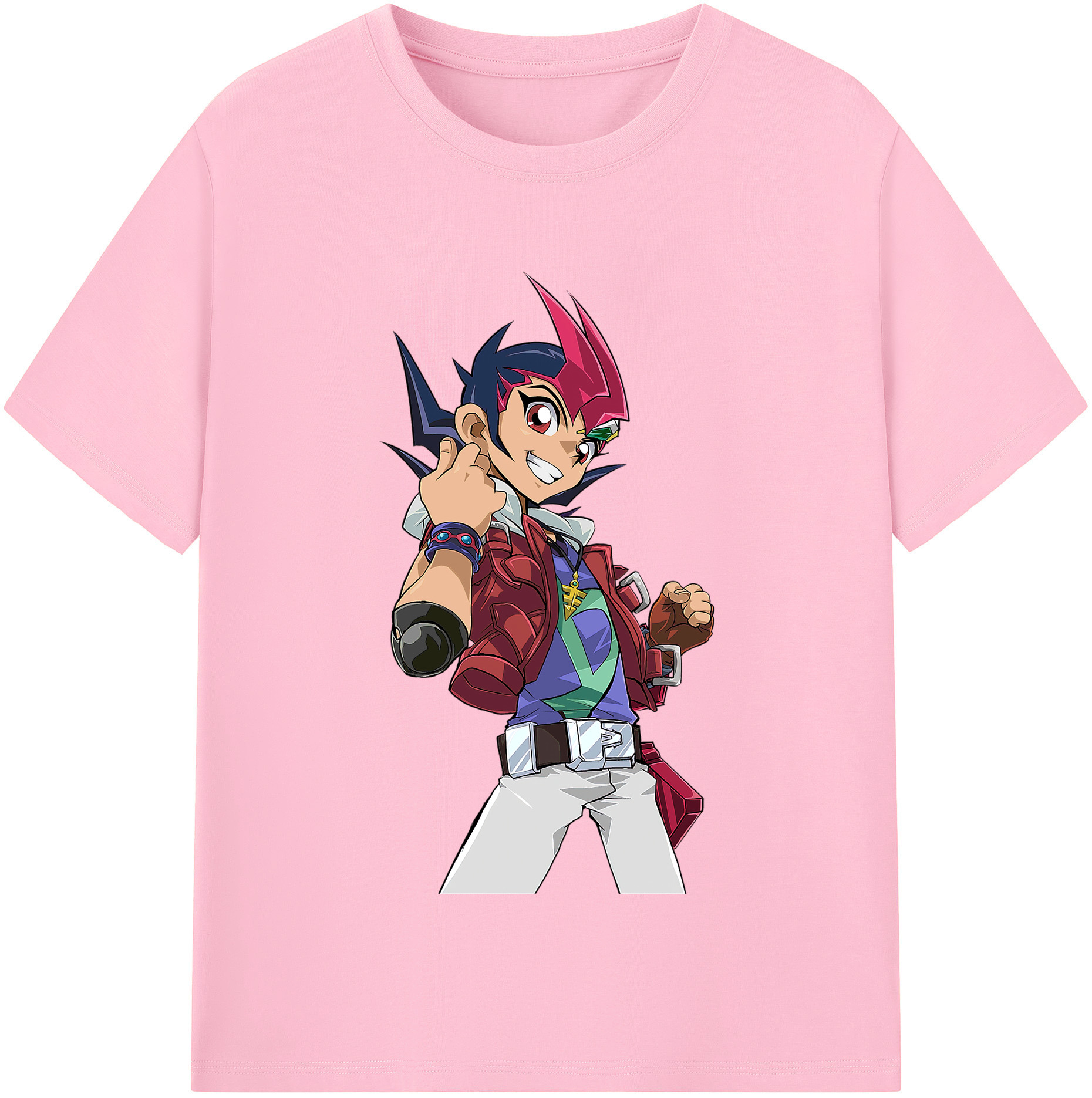 （画像用） 遊☆戯☆王 Yu-Gi-Oh! 綿100％半袖Tシャツ（フロントプリント）