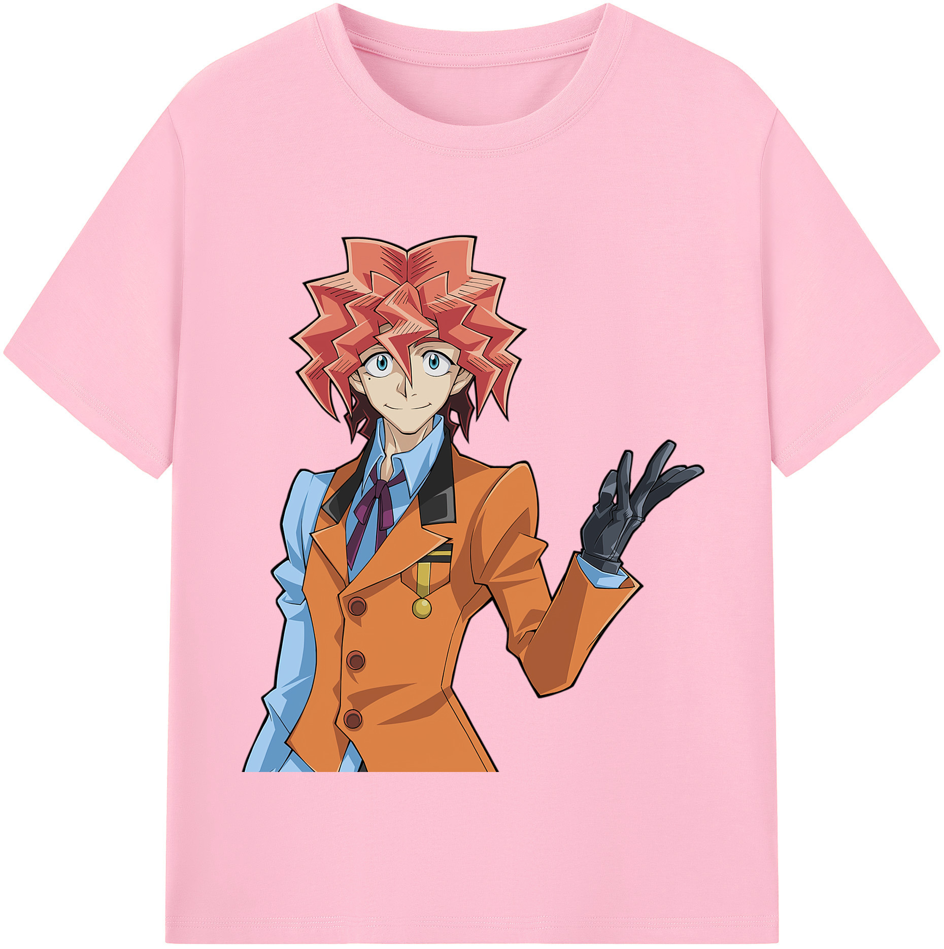 （画像用） 遊☆戯☆王 Yu-Gi-Oh! 綿100％半袖Tシャツ（フロントプリント）