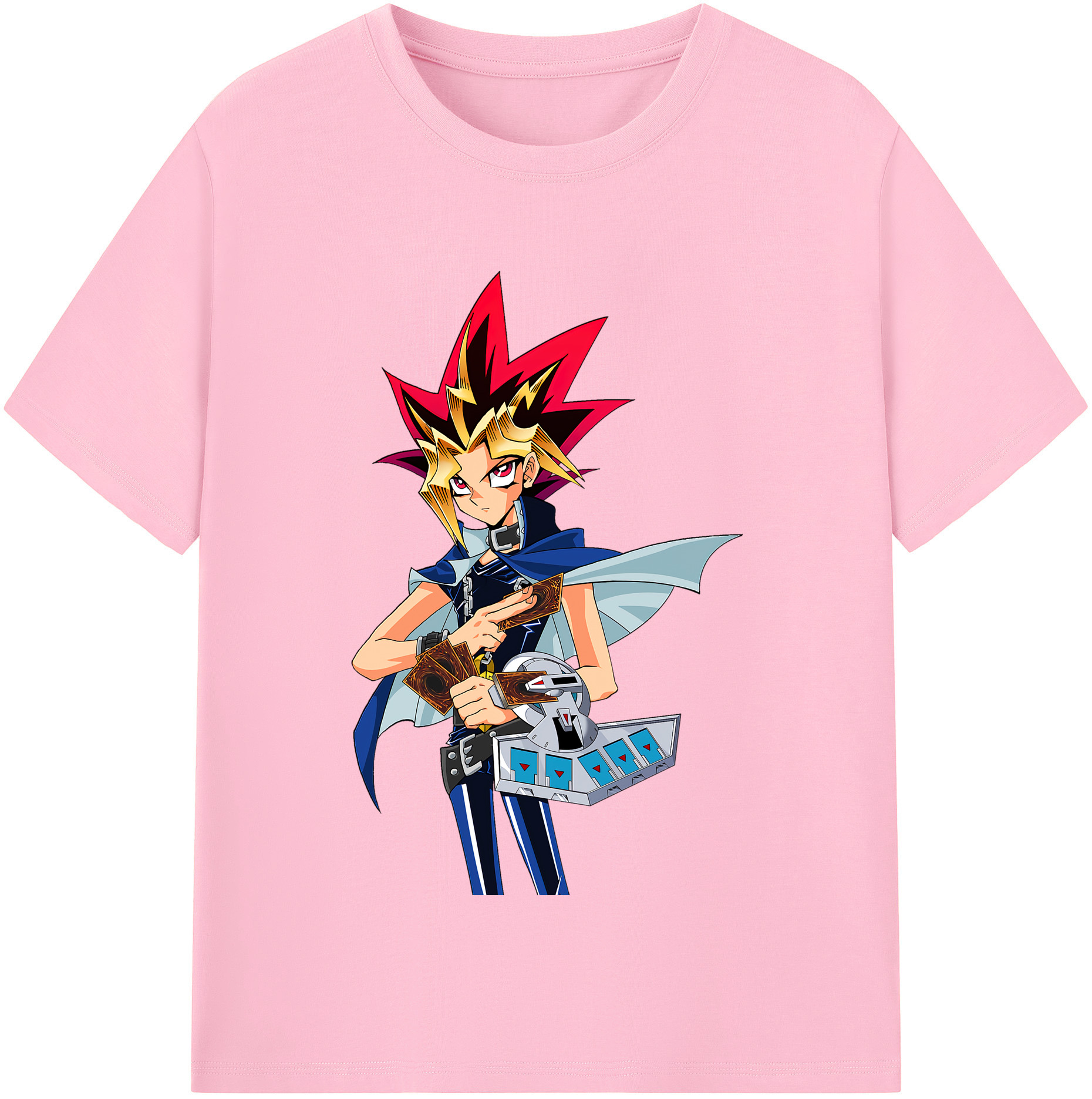 （画像用） 遊☆戯☆王 Yu-Gi-Oh! 綿100％半袖Tシャツ（フロントプリント）