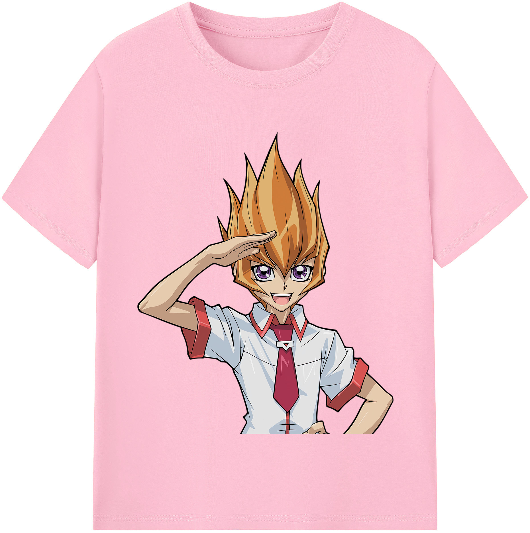 （画像用） 遊☆戯☆王 Yu-Gi-Oh! 綿100％半袖Tシャツ（フロントプリント）