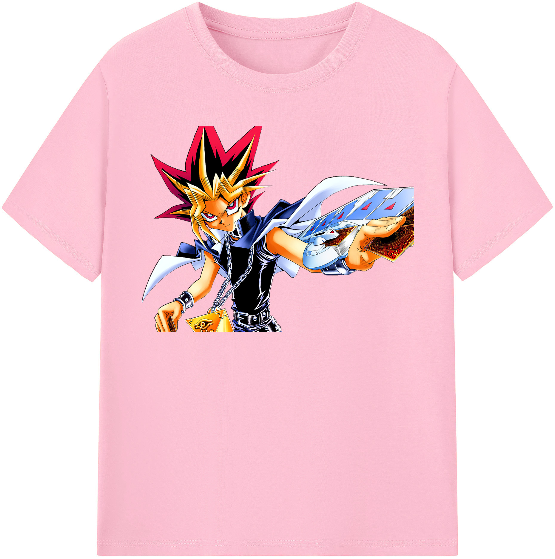 （画像用） 遊☆戯☆王 Yu-Gi-Oh! 綿100％半袖Tシャツ（フロントプリント）