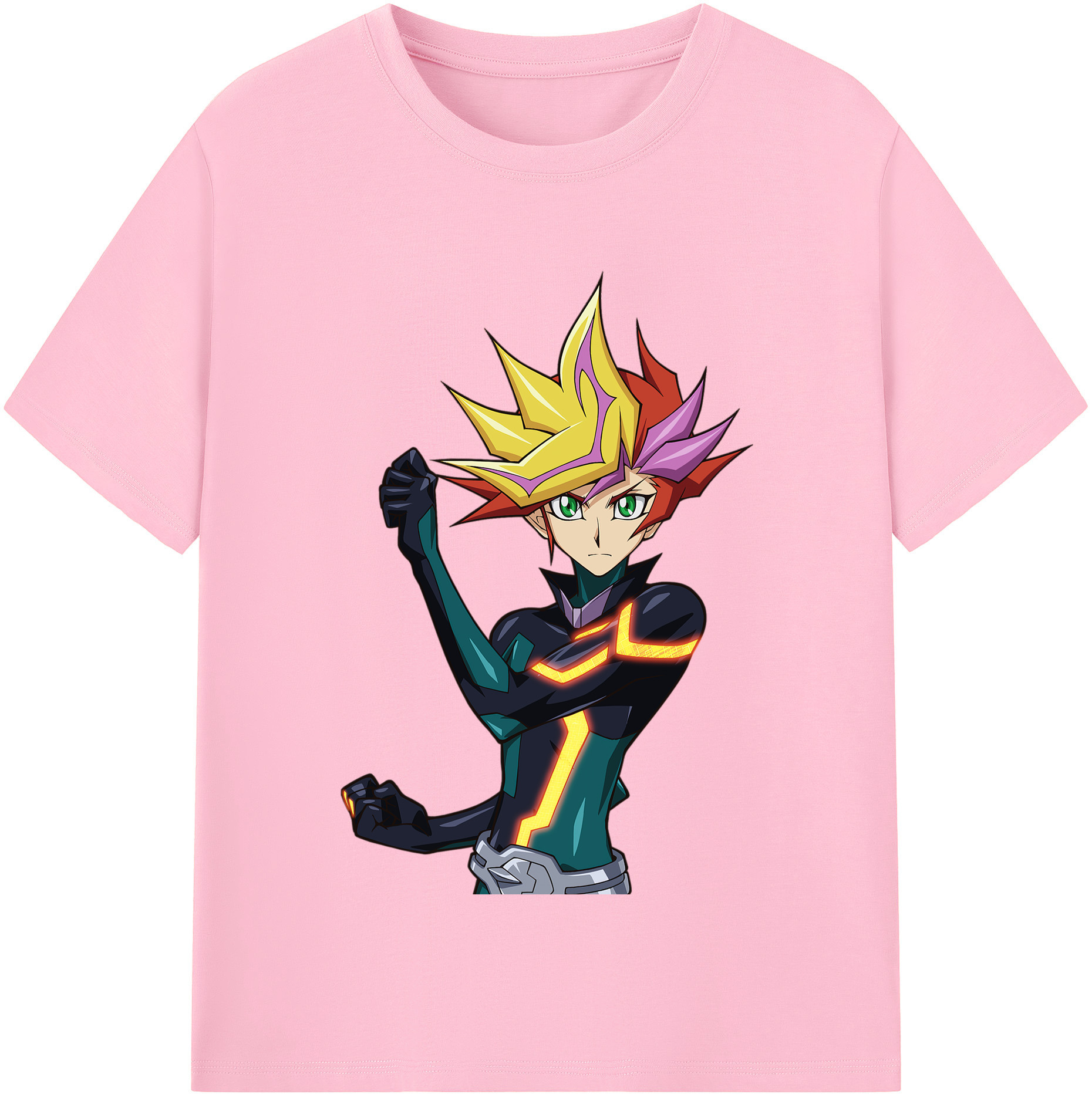 （画像用） 遊☆戯☆王 Yu-Gi-Oh! 綿100％半袖Tシャツ（フロントプリント）