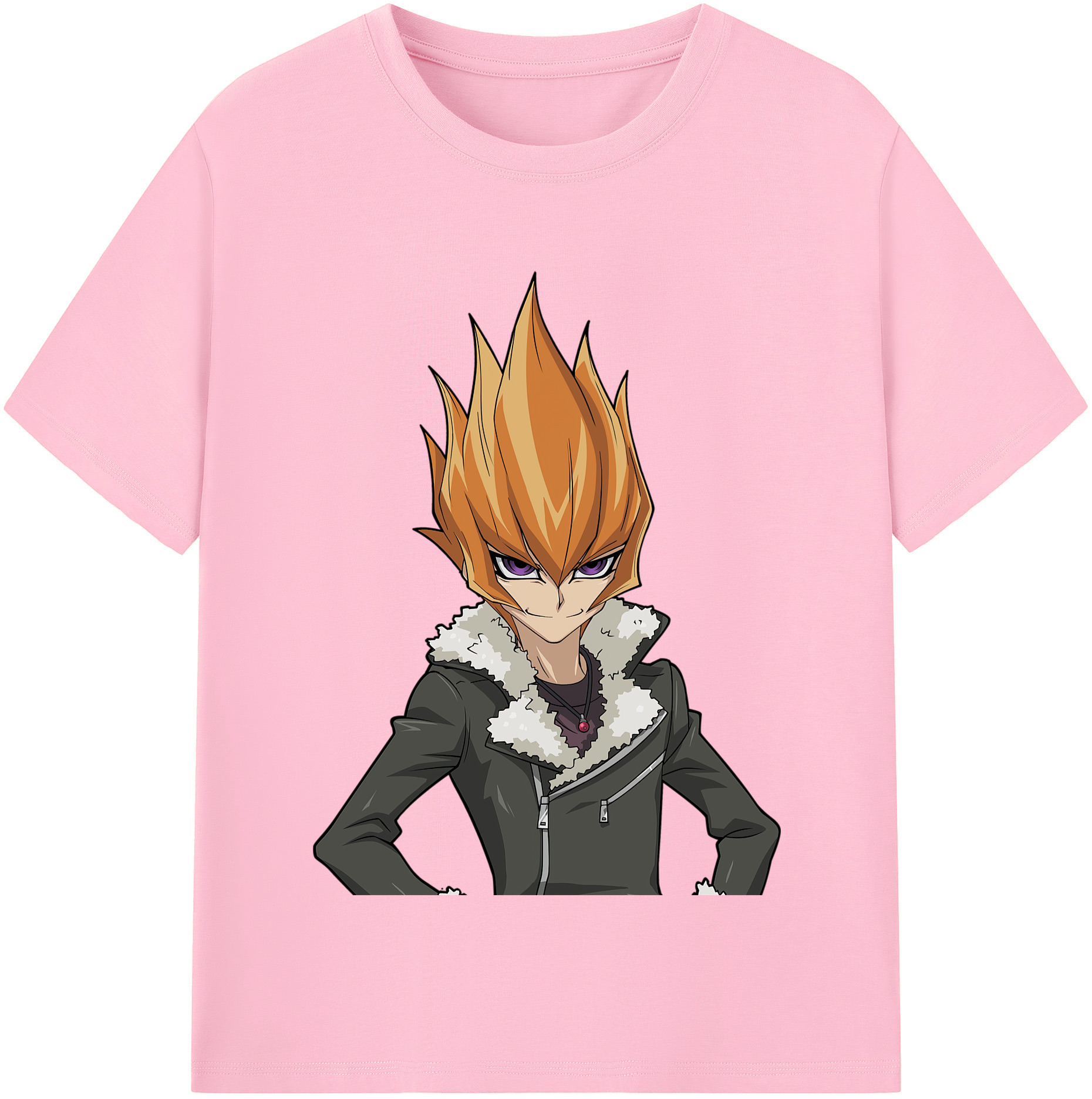 （画像用） 遊☆戯☆王 Yu-Gi-Oh! 綿100％半袖Tシャツ（フロントプリント）