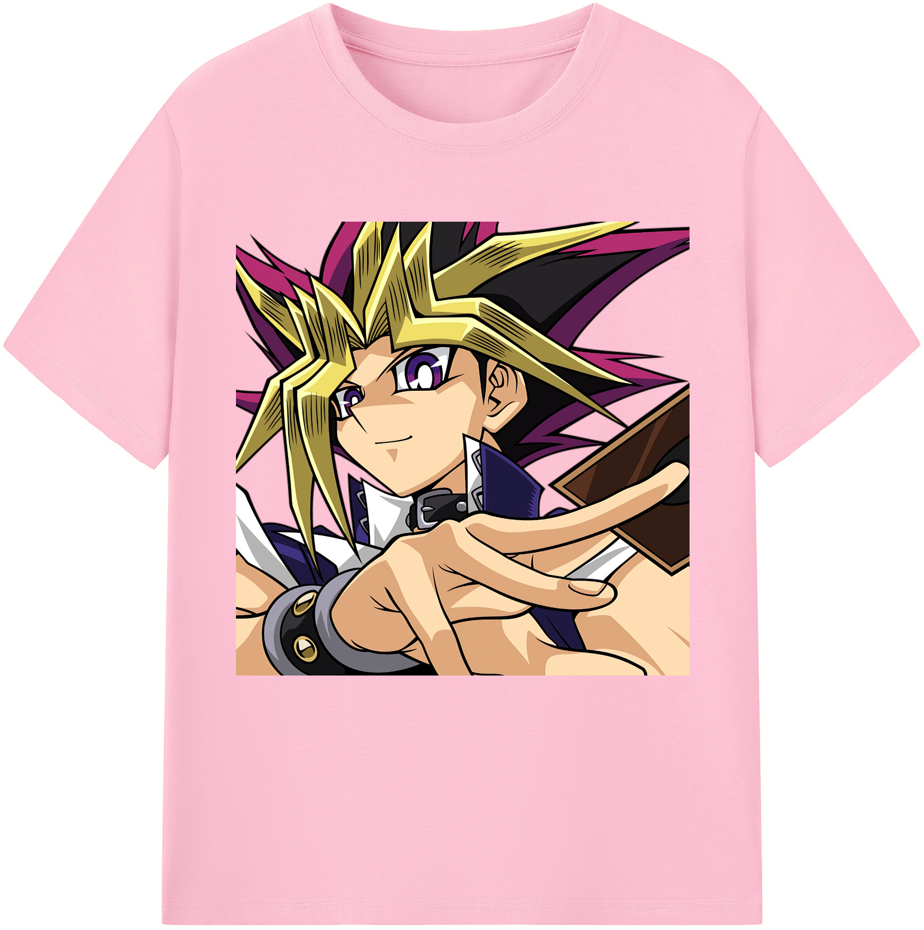 （画像用） 遊☆戯☆王 Yu-Gi-Oh! 綿100％半袖Tシャツ（フロントプリント）