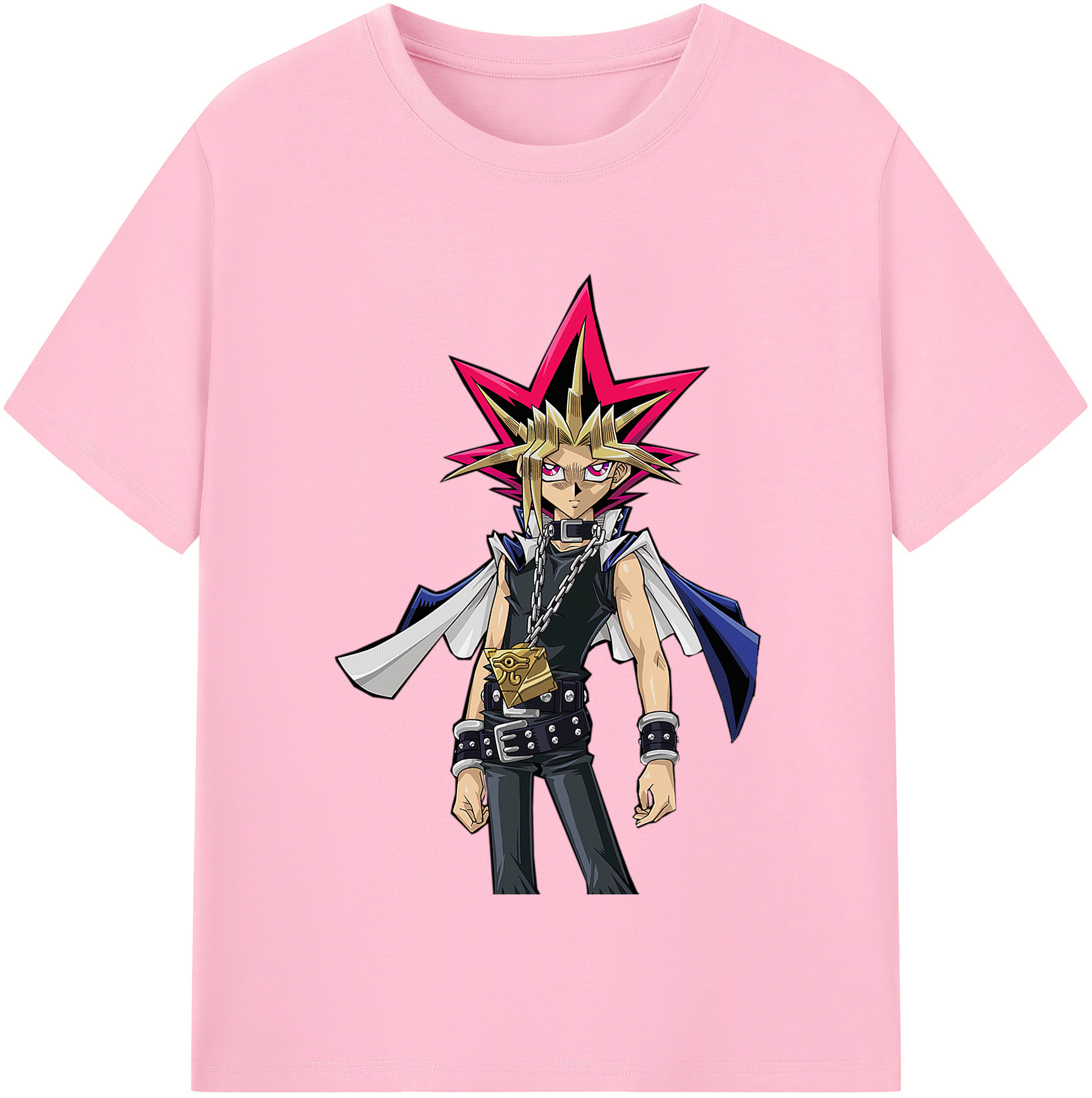 （画像用） 遊☆戯☆王 Yu-Gi-Oh! 綿100％半袖Tシャツ（フロントプリント）