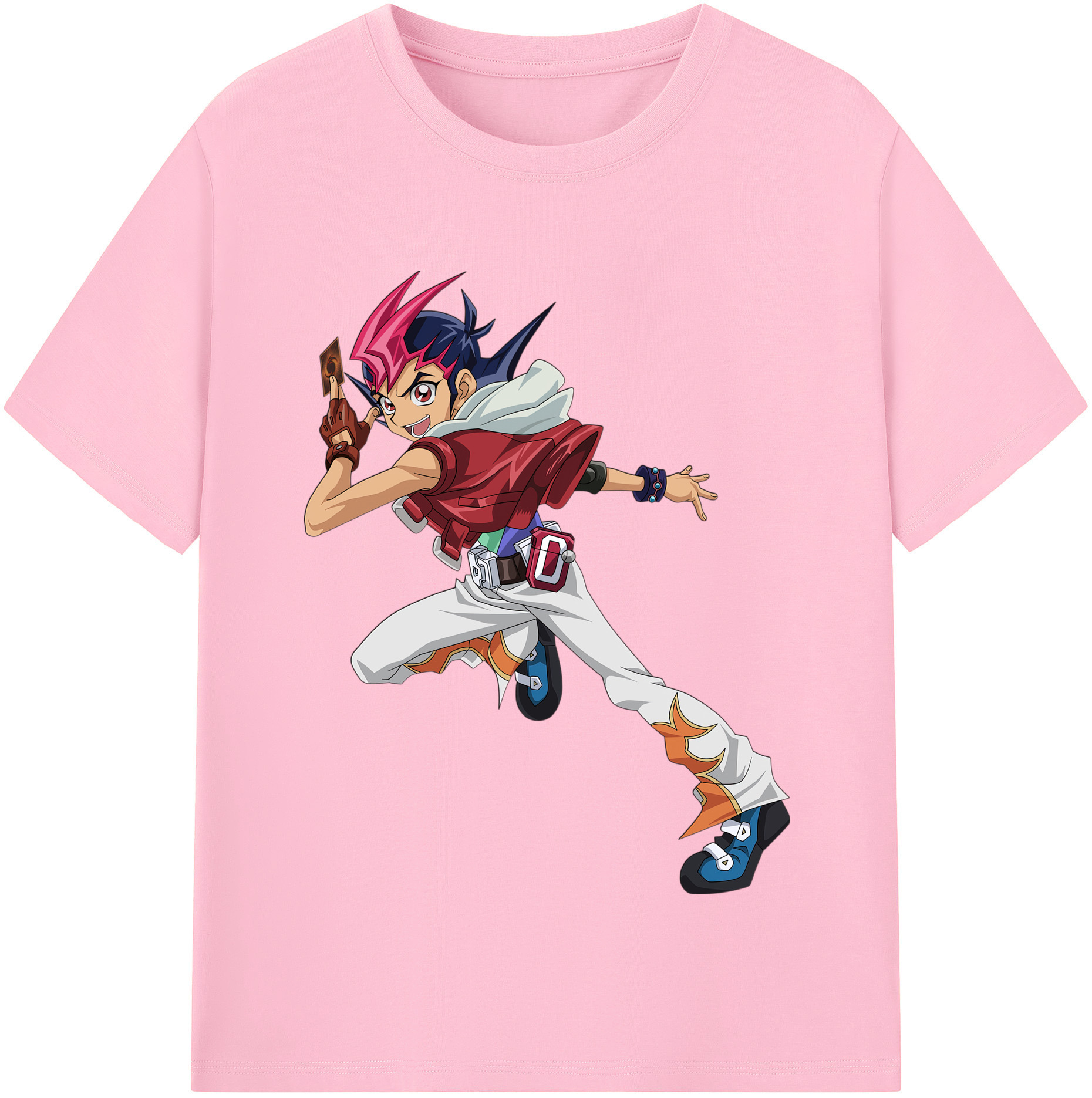 （画像用） 遊☆戯☆王 Yu-Gi-Oh! 綿100％半袖Tシャツ（フロントプリント）