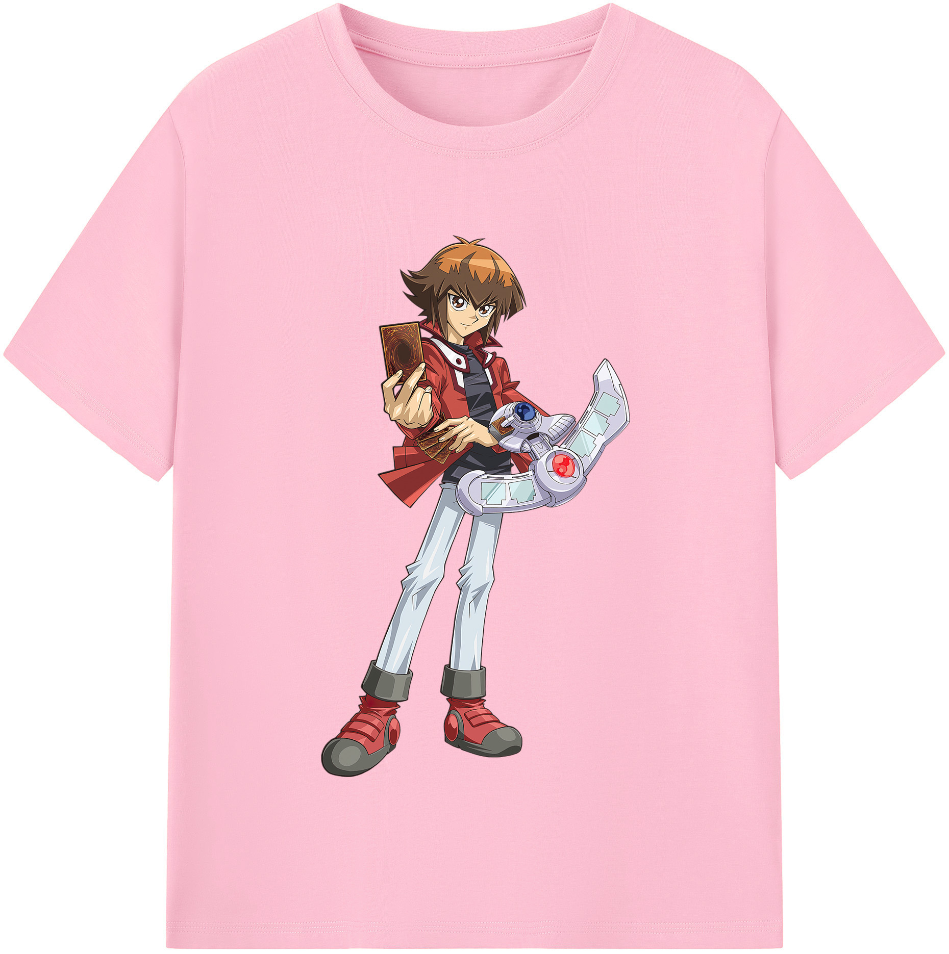 （画像用） 遊☆戯☆王 Yu-Gi-Oh! 綿100％半袖Tシャツ（フロントプリント）