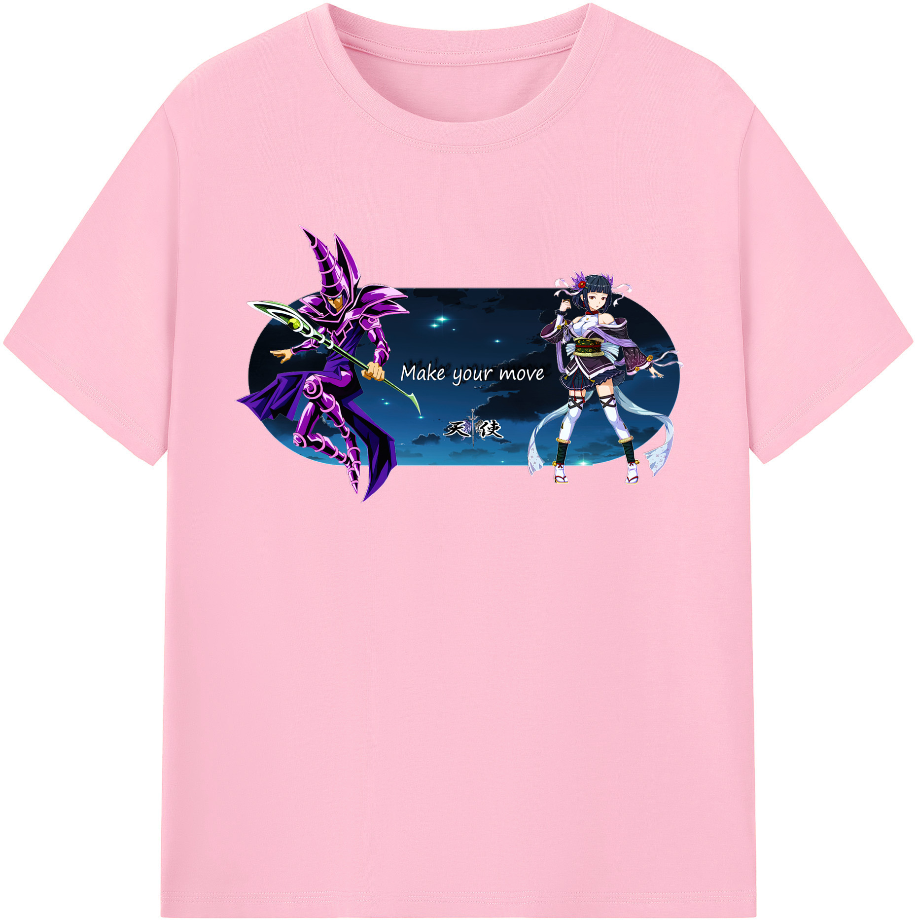 （画像用） 遊☆戯☆王 Yu-Gi-Oh! 綿100％半袖Tシャツ（フロントプリント）