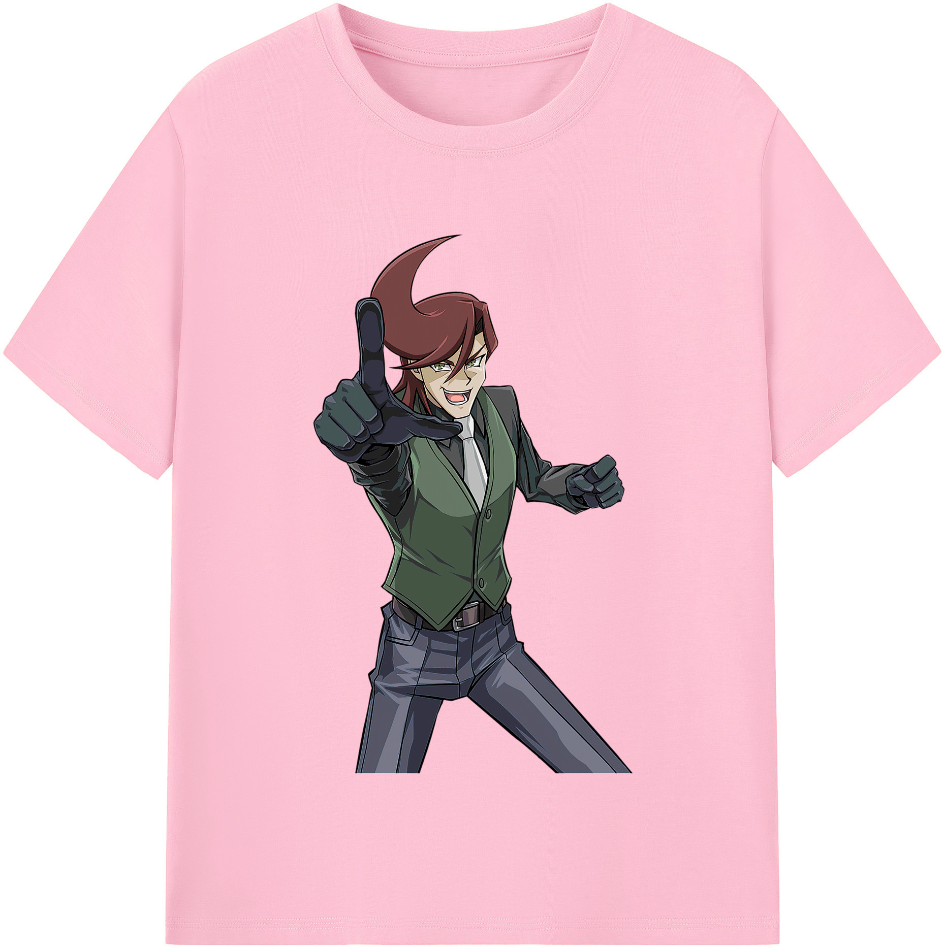 （画像用） 遊☆戯☆王 Yu-Gi-Oh! 綿100％半袖Tシャツ（フロントプリント）